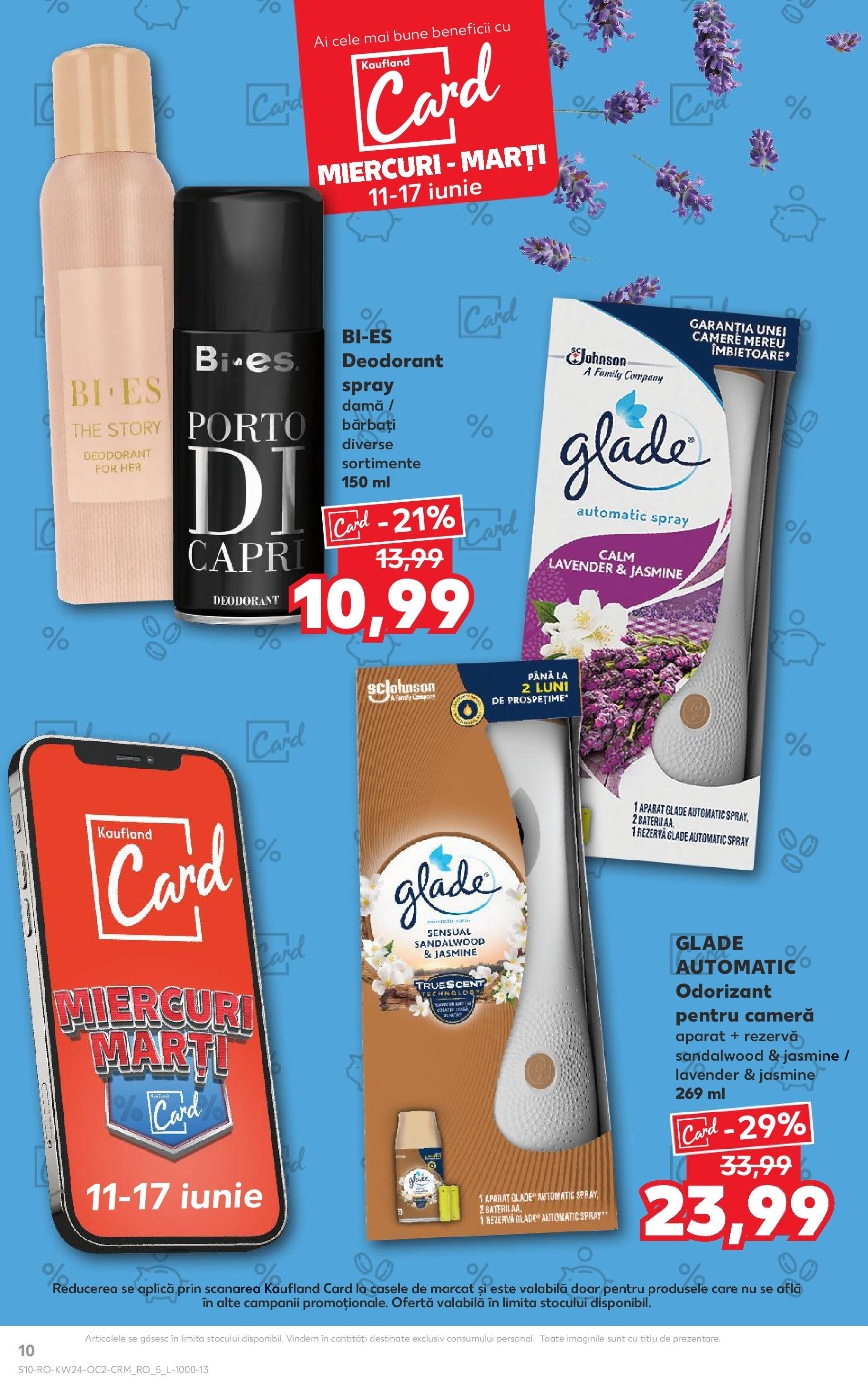 Catalog Kaufland - Satu Mare 11.06.2025 || Revista si Oferte | Pagină: 10 | Produse: Cameră, Baterii, Deodorant Catalog Kaufland - Satu Mare 11.06.2025 - Revista si Oferta | Pagină: 10 | Produse: Cameră, Baterii, Deodorant