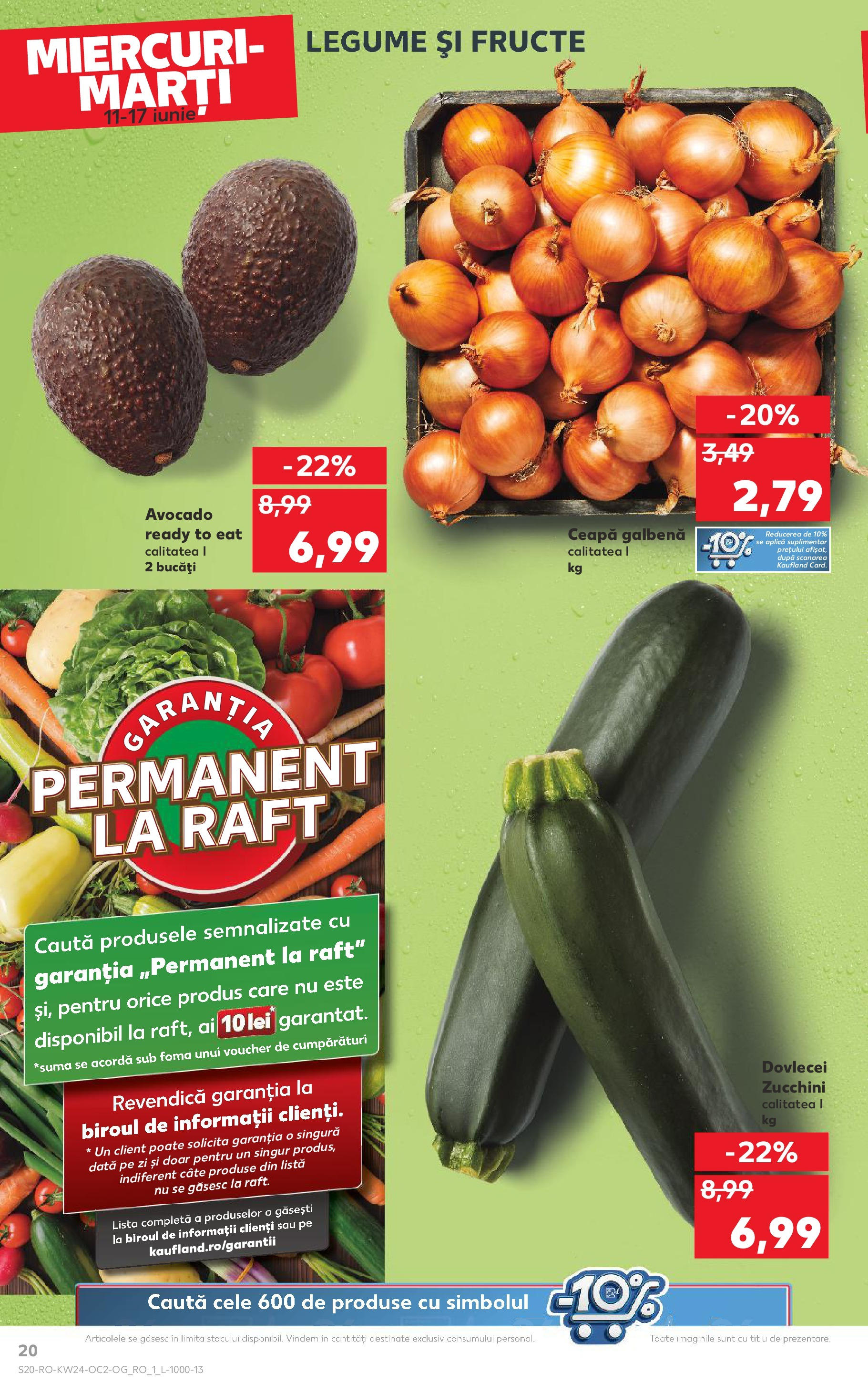 Catalog Kaufland - Satu Mare 11.06.2025 || Revista si Oferte | Pagină: 20 | Produse: Raft, Ceapă galbenă, Ceapă, Legume Catalog Kaufland - Satu Mare 11.06.2025 - Revista si Oferta | Pagină: 20 | Produse: Raft, Ceapă galbenă, Ceapă, Legume