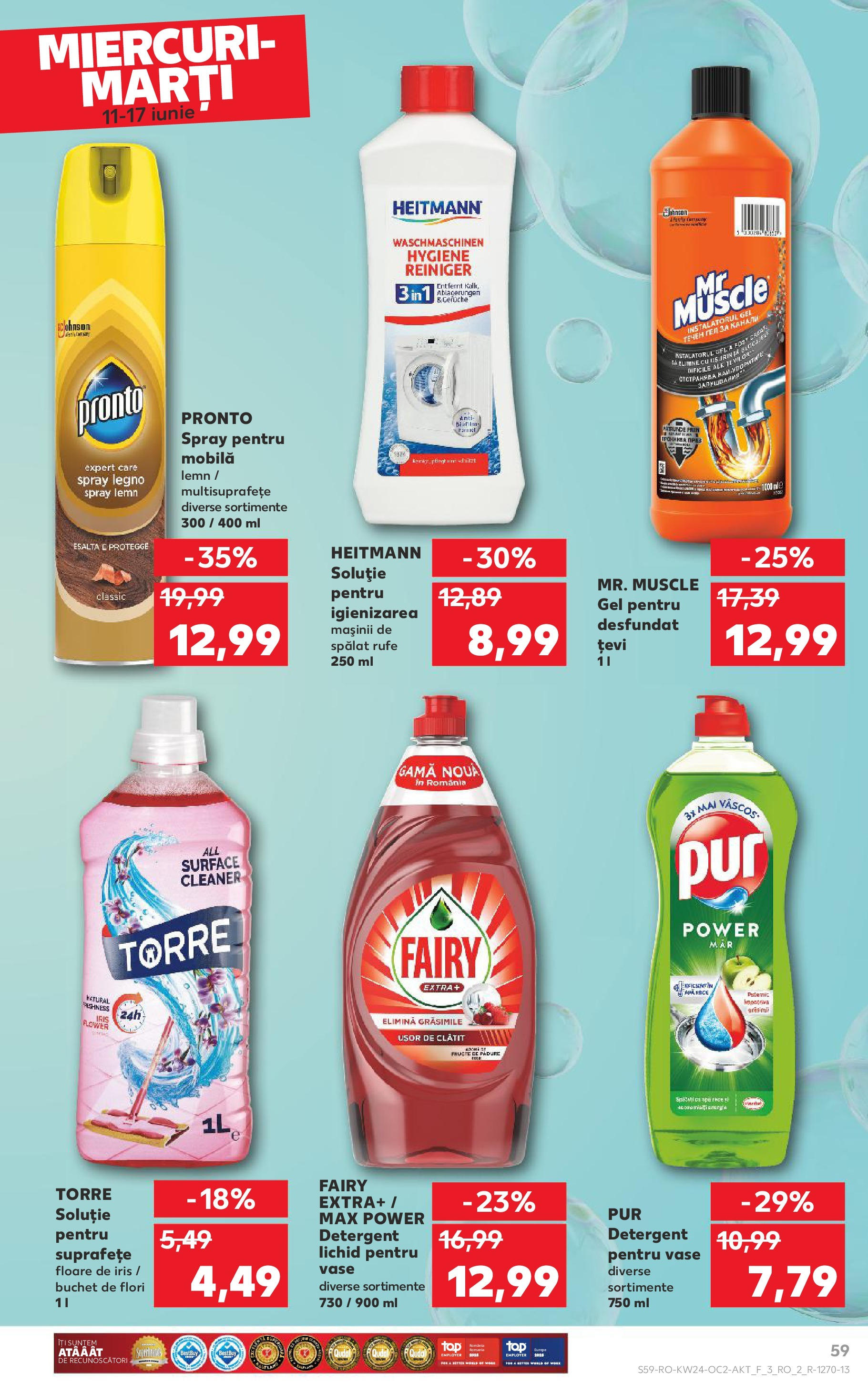 Catalog Kaufland - Râșnov 11.06.2025 || Revista si Oferte | Pagină: 59 | Produse: Detergent, Fructe Catalog Kaufland - Râșnov 11.06.2025 - Revista si Oferta | Pagină: 59 | Produse: Detergent, Fructe