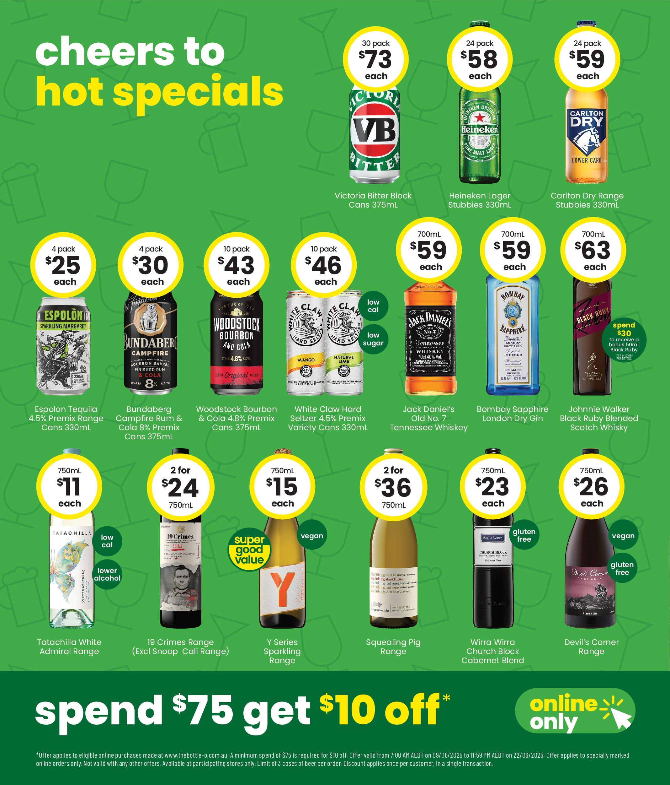 The Bottle-O Catalogue Charleville - 09/06/2025 > weekly / monthly specials | Page: 2 | Products: Beer, Rum, Mango, Lime