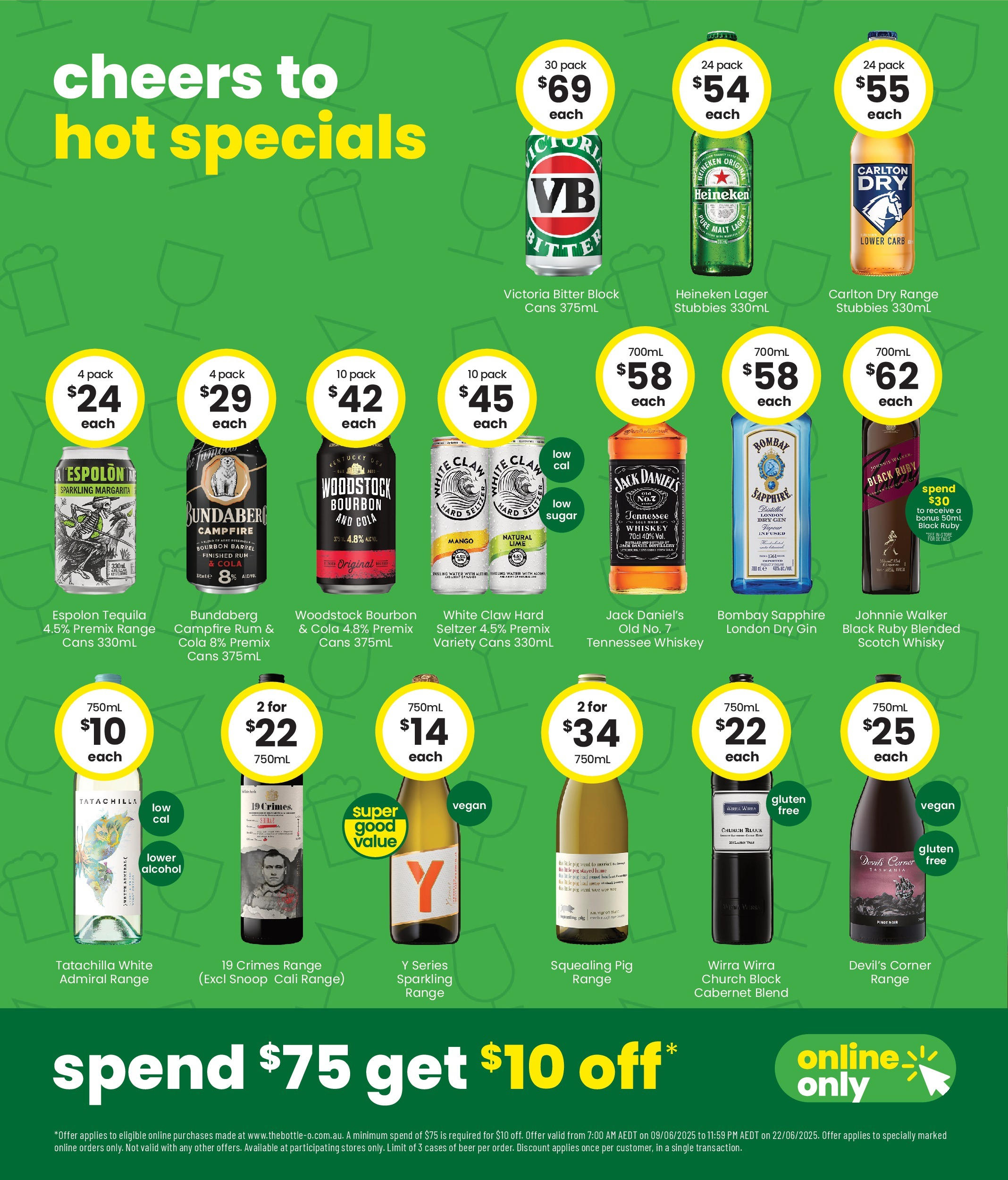 The Bottle-O Catalogue Wondunna - 09/06/2025 > weekly / monthly specials | Page: 2 | Products: Scie sauteuse, Beer, Bourbon, Sugar