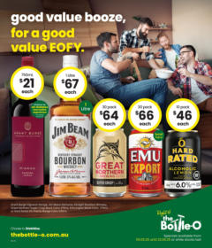 Preview of catalogue Catalogue Brunswick from shop The Bottle-O valid 09/06/2025