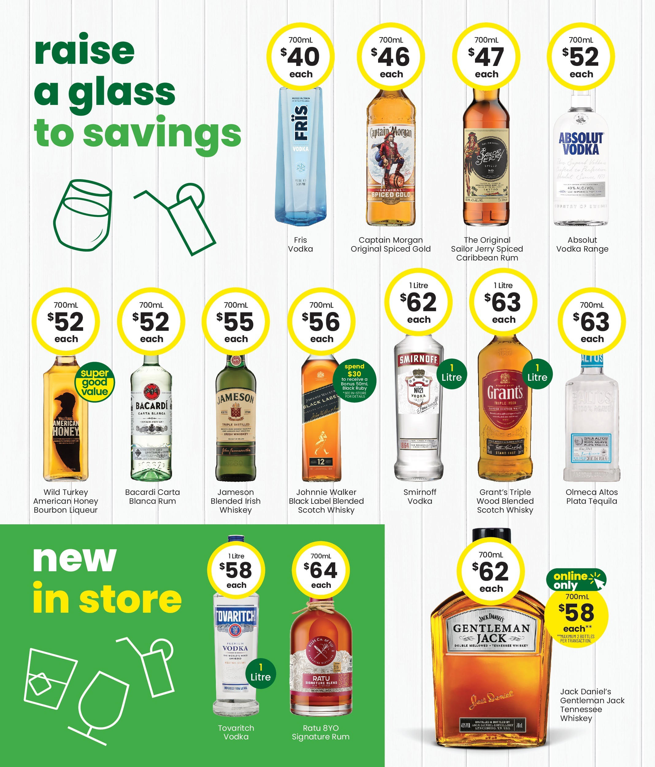 The Bottle-O Catalogue Wondunna - 09/06/2025 > weekly / monthly specials | Page: 5 | Products: Whiskey, Wood, Couches Carryboo, Turkey