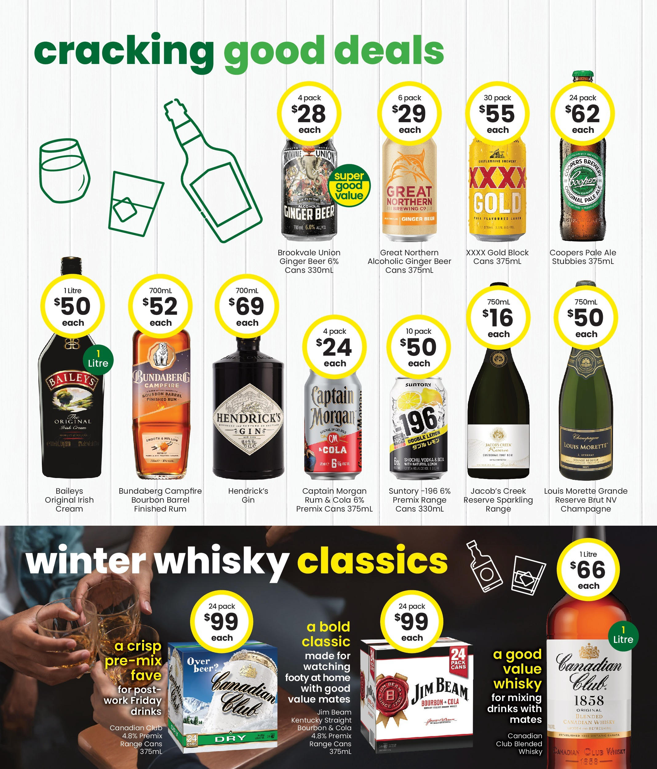 The Bottle-O Catalogue Officer - 09/06/2025 > weekly / monthly specials | Page: 3 | Products: Litière agglomérante, Bourbon, Rum, Camera