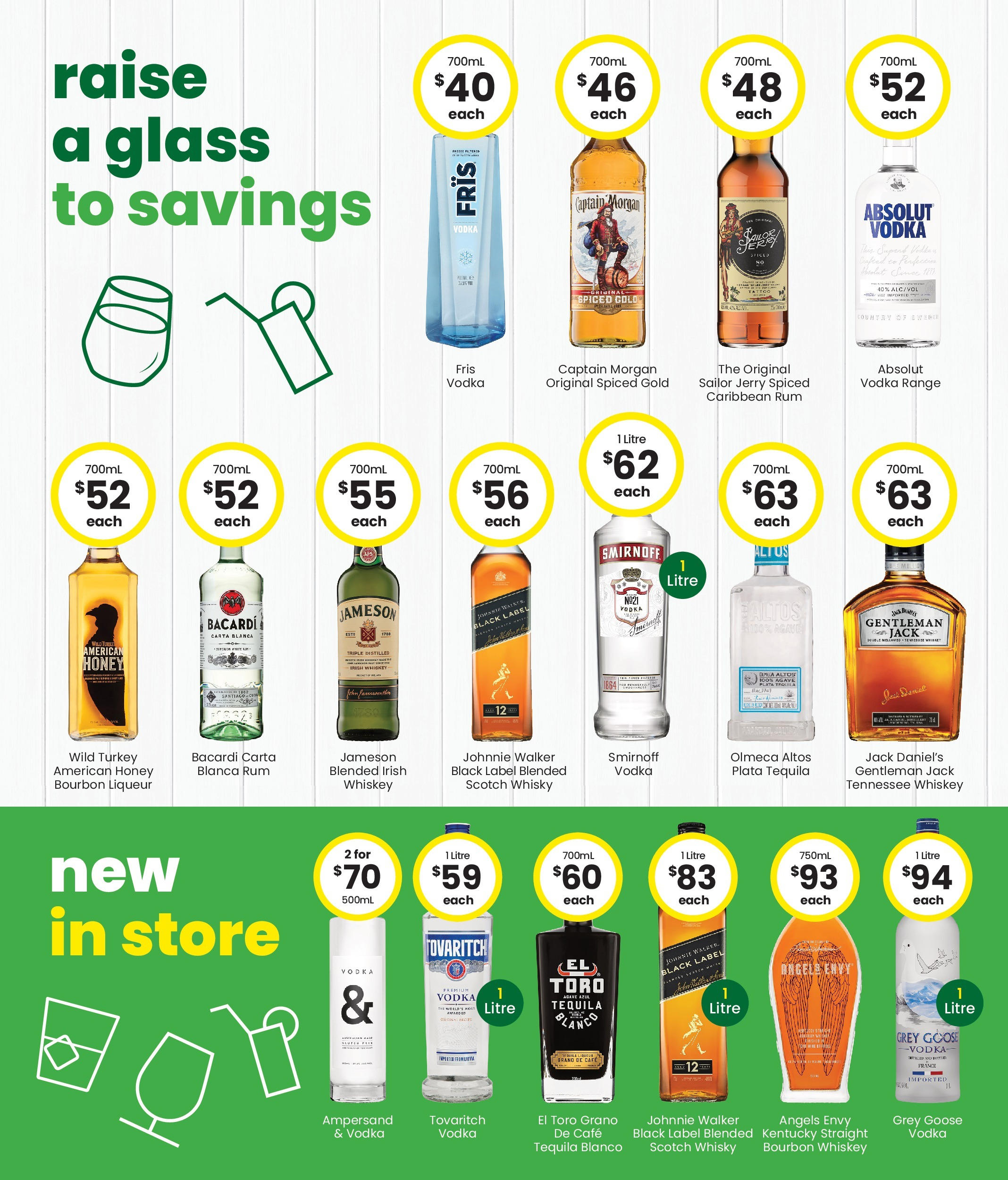 The Bottle-O Catalogue Katherine - 09/06/2025 > weekly / monthly specials | Page: 5 | Products: Aile de raie, MÉO café, Honey, Vodka