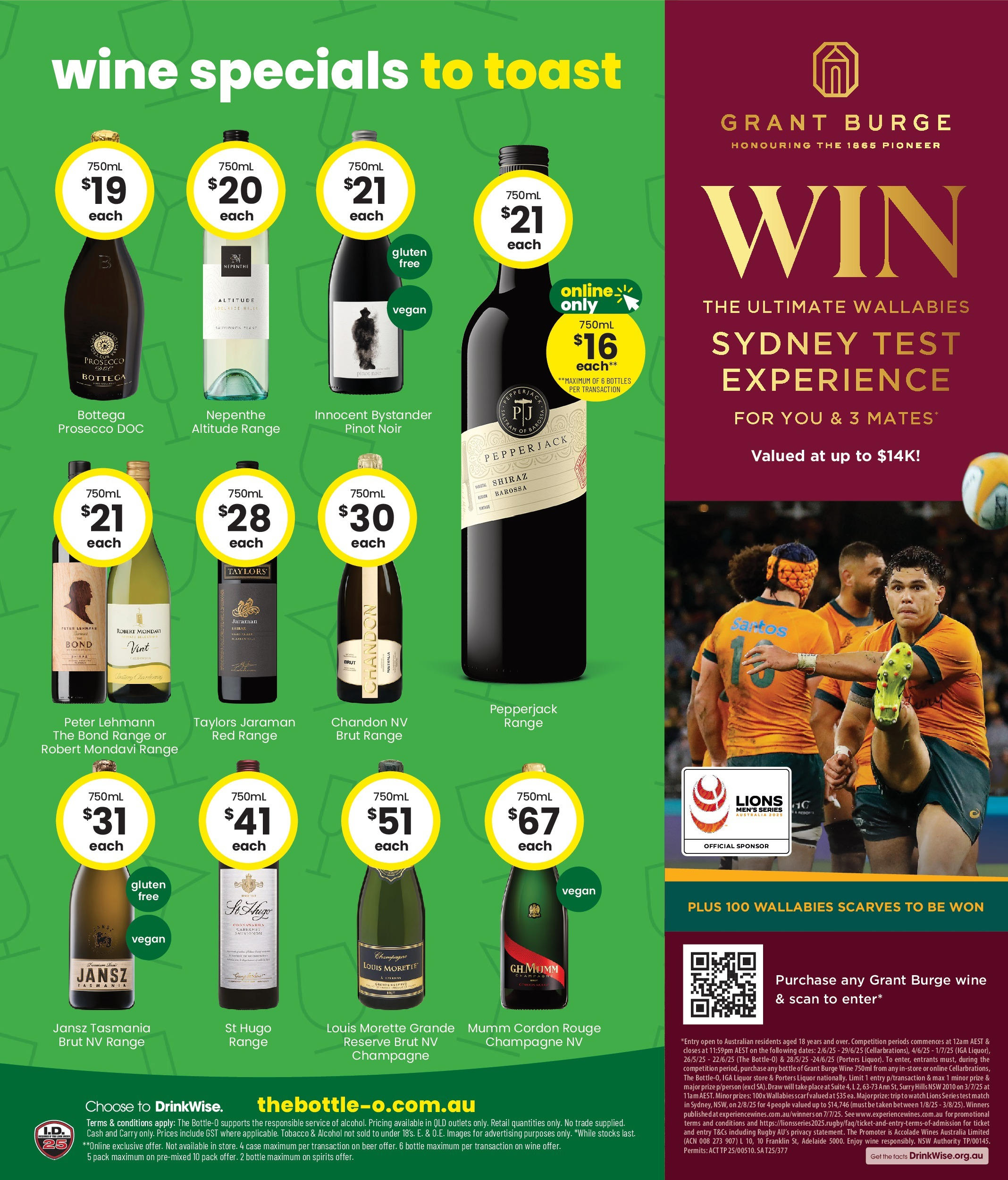 The Bottle-O Catalogue Charleville - 09/06/2025 > weekly / monthly specials | Page: 8 | Products: Suite, Beer, Watch, Case