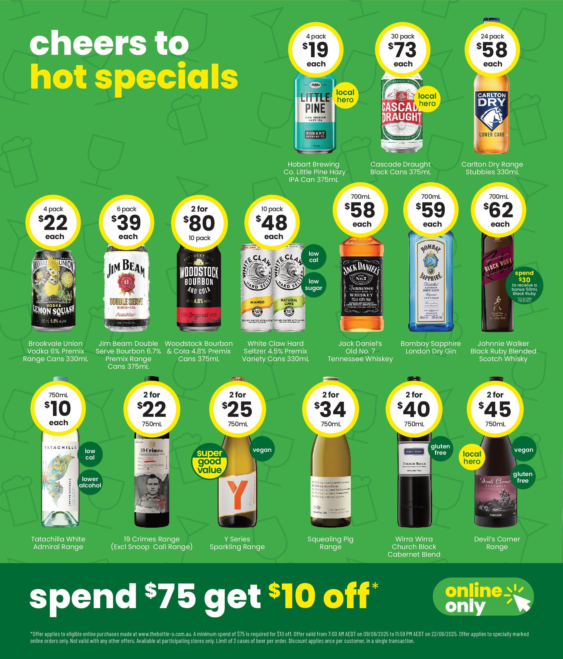 The Bottle-O Catalogue Howrah - 09/06/2025 > weekly / monthly specials | Page: 2 | Products: Gin, Vodka, Squash, Choucroute cuite