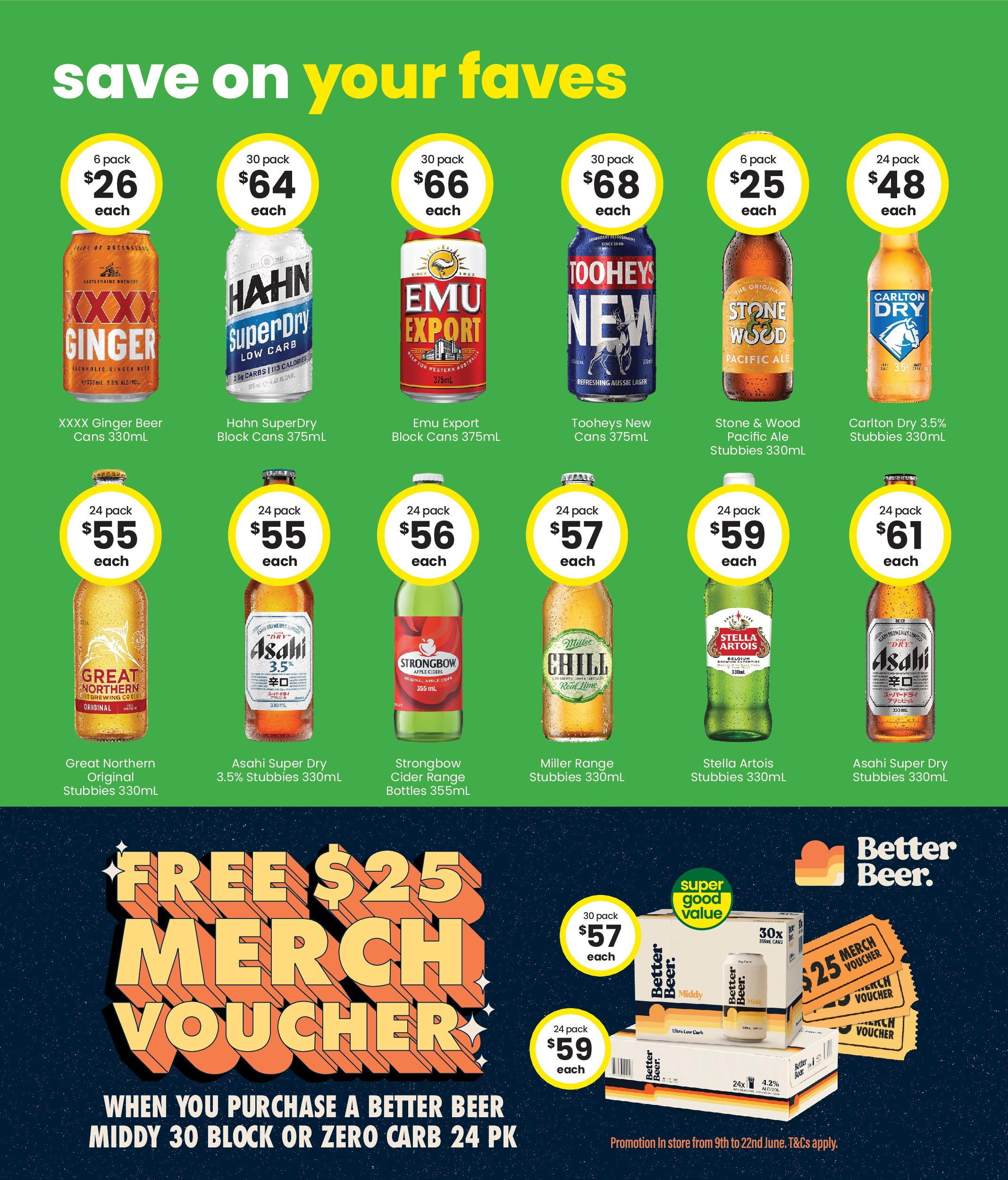 The Bottle-O Catalogue Noonamah - 09/06/2025 > weekly / monthly specials | Page: 4 | Products: Ginger, Beer, Couette imprimée, Scotch whisky label 5