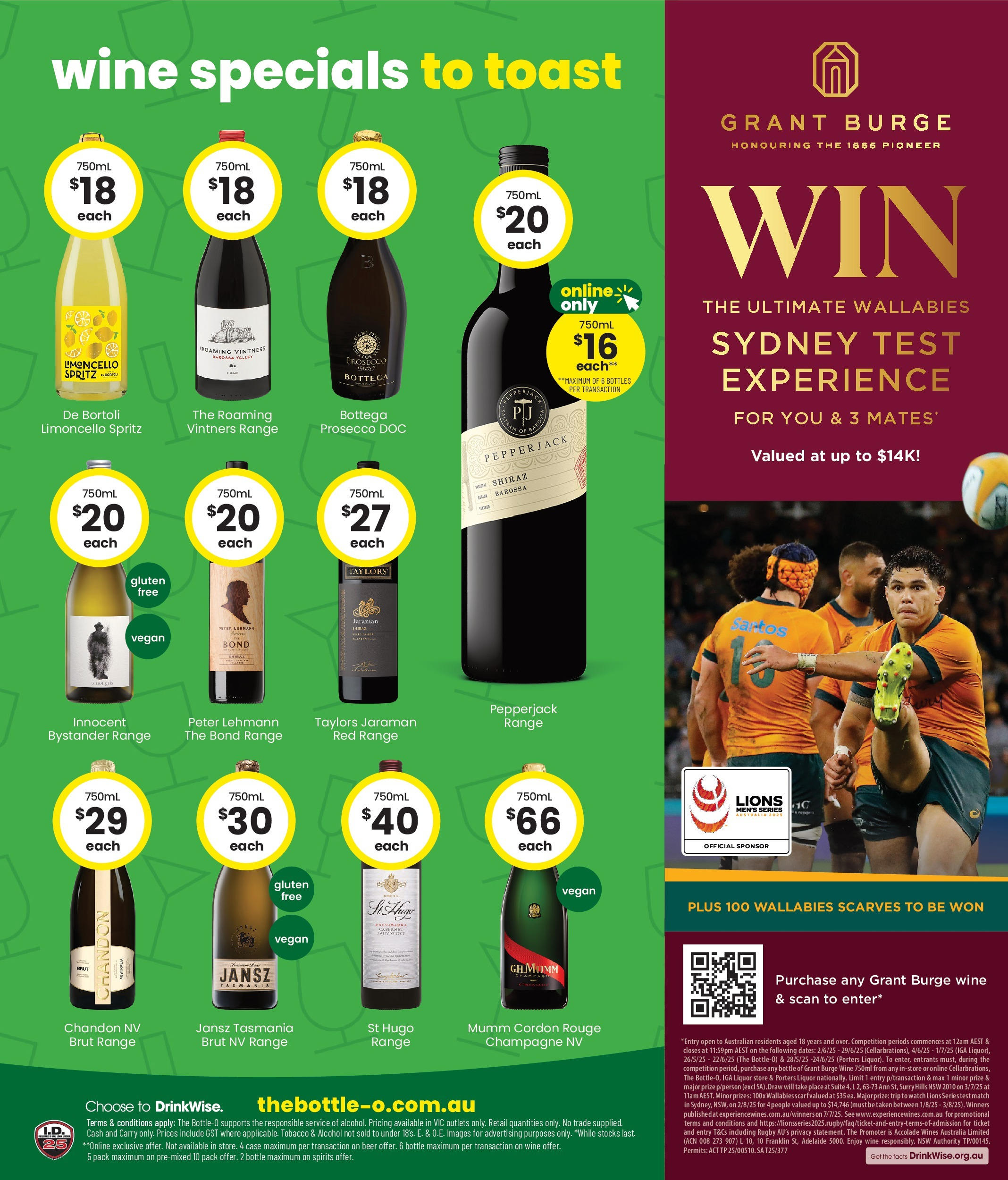 The Bottle-O Catalogue Officer - 09/06/2025 > weekly / monthly specials | Page: 8 | Products: Suite, Wine, Tefal cake factory, Watch