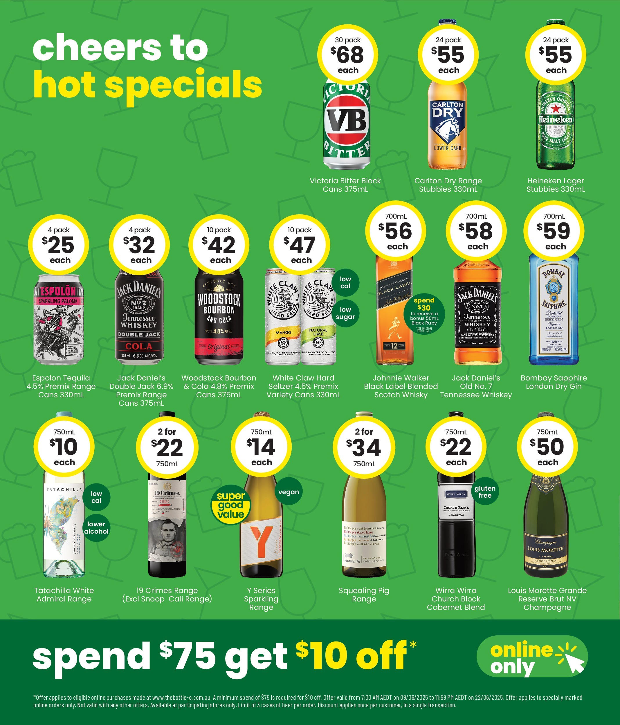 The Bottle-O Catalogue Langford - 09/06/2025 > weekly / monthly specials | Page: 2 | Products: Pack 24 canettes Coca, Transat, Scotch, Mango