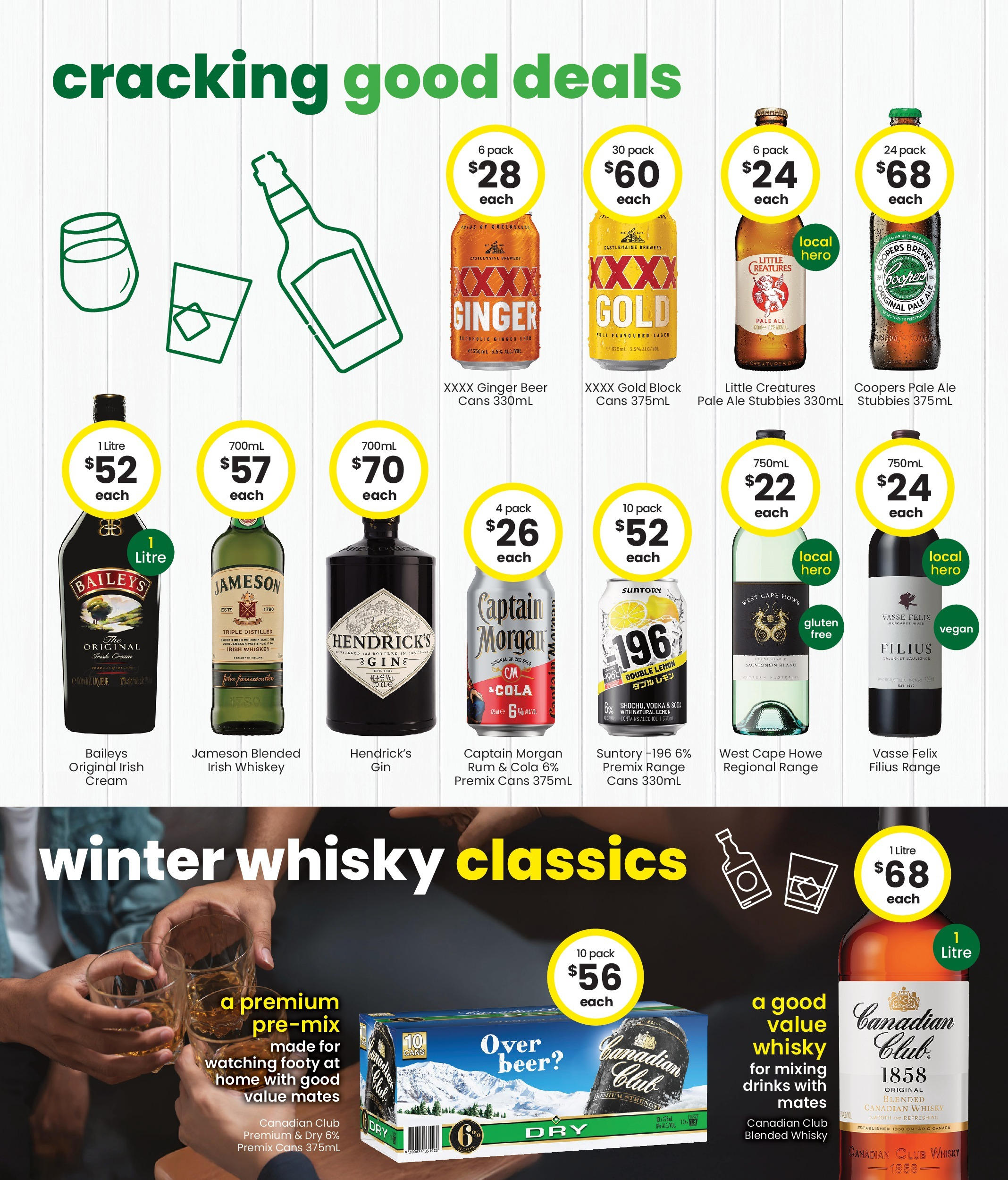 The Bottle-O Catalogue Meekatharra - 09/06/2025 > weekly / monthly specials | Page: 3 | Products: Moules de hollande, Beer, Cream, Vodka