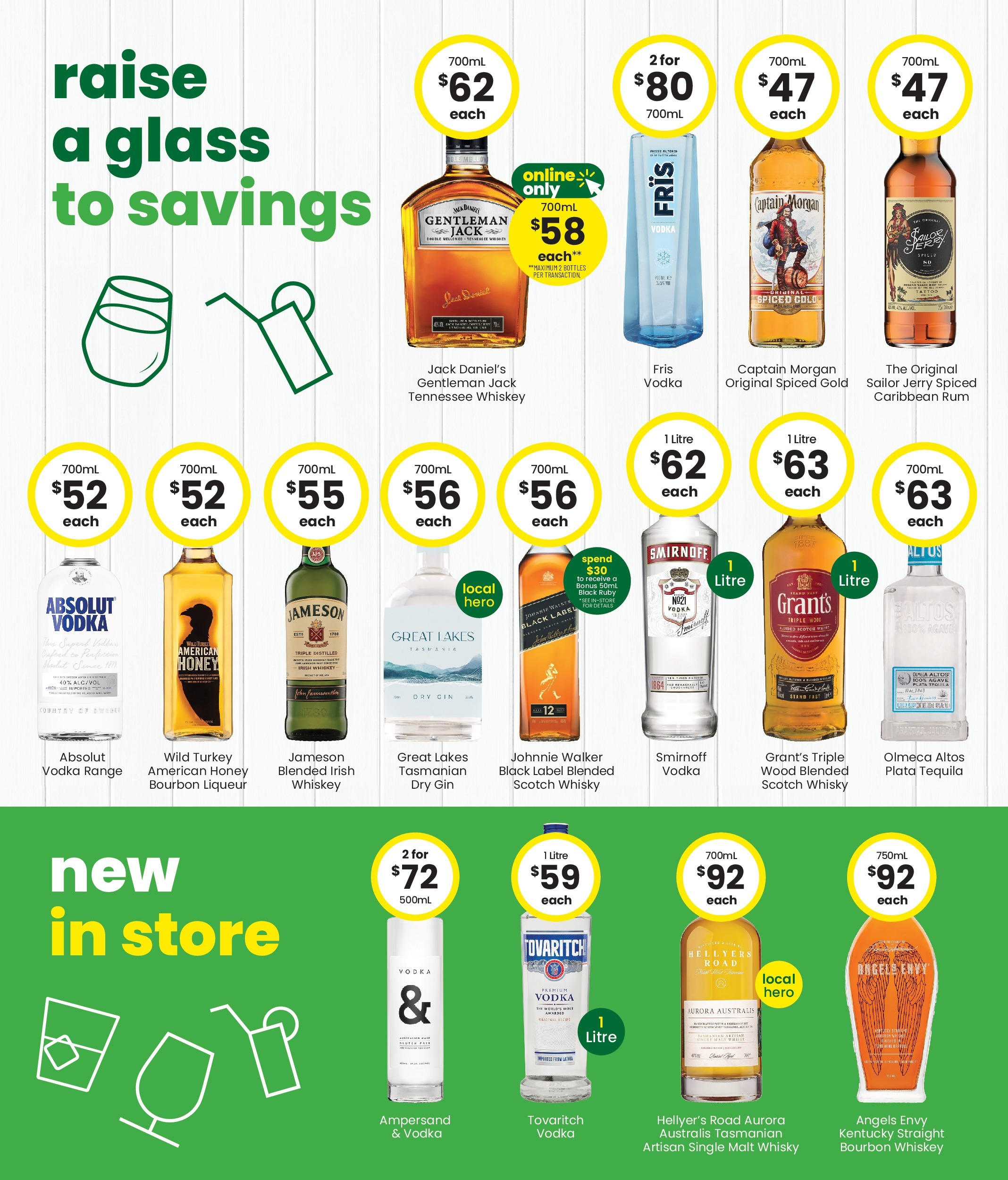 The Bottle-O Catalogue Howrah - 09/06/2025 > weekly / monthly specials | Page: 5 | Products: Scotch, Couches Carryboo, Turkey, Eau minerale naturelle Volvic