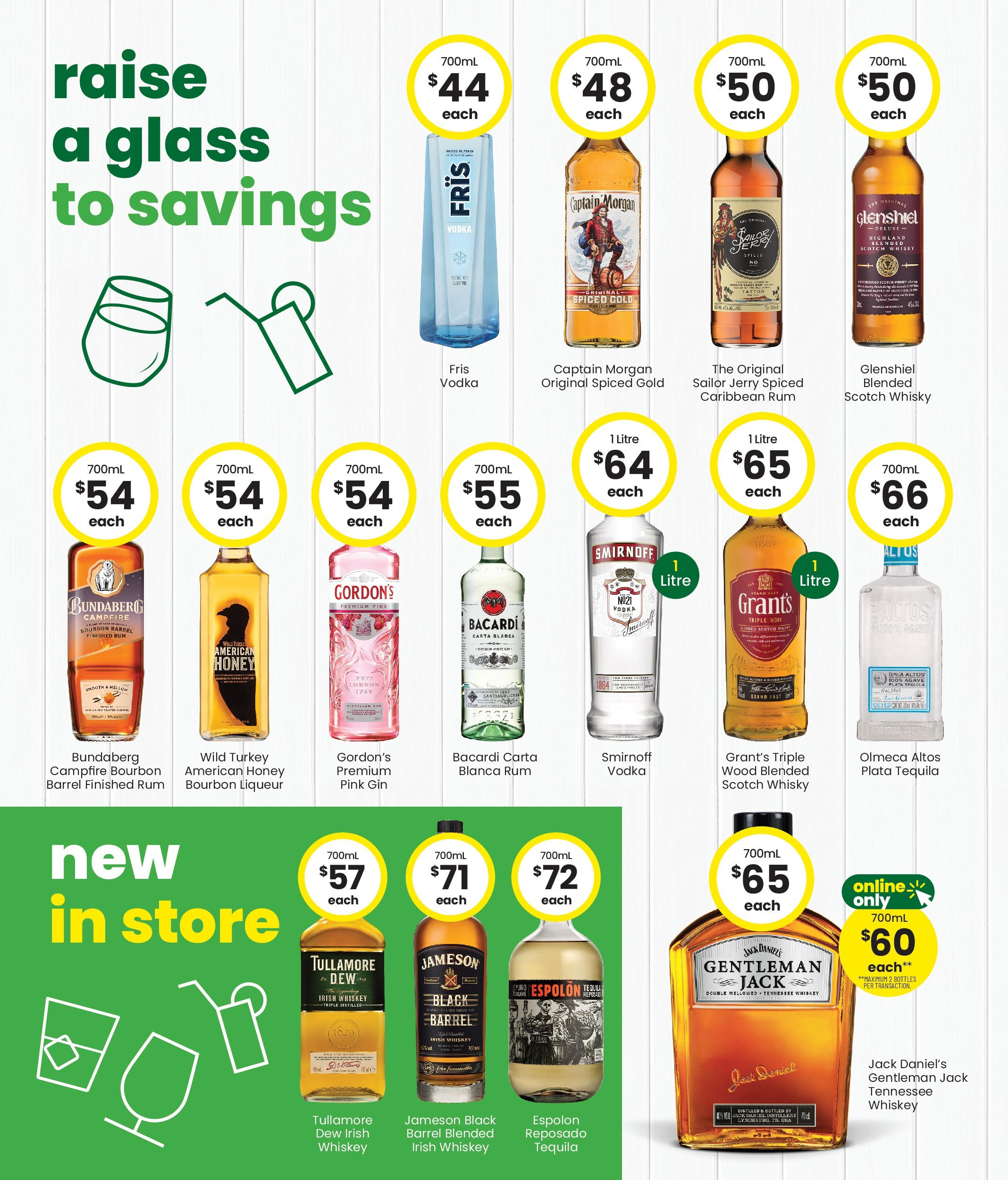 The Bottle-O Catalogue Meekatharra - 09/06/2025 > weekly / monthly specials | Page: 5 | Products: MÉO café, Bourbon, Gin, Eau minerale naturelle Volvic