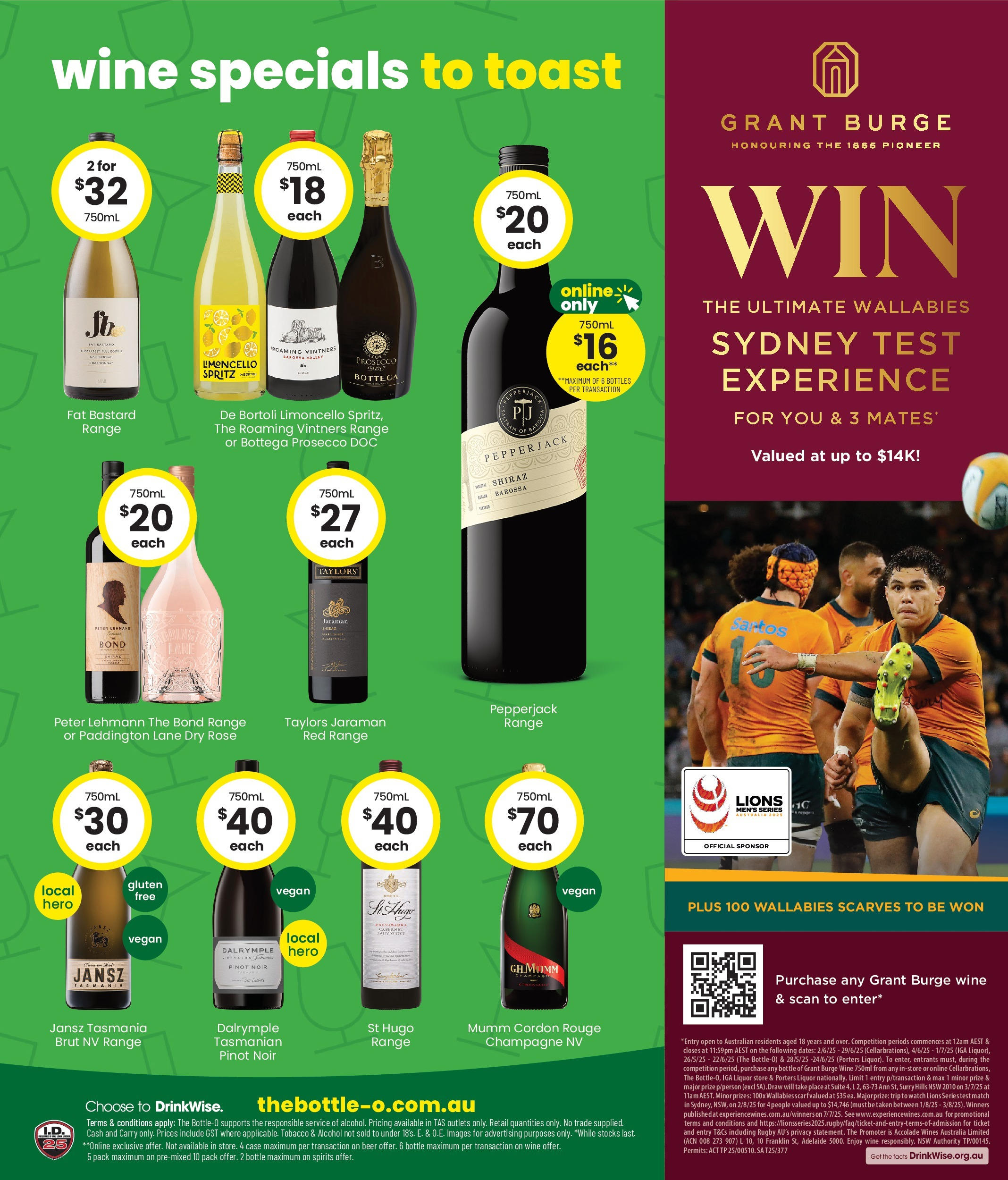 The Bottle-O Catalogue Howrah - 09/06/2025 > weekly / monthly specials | Page: 8 | Products: Thon au naturel, Wine, Beer, Paddle crane