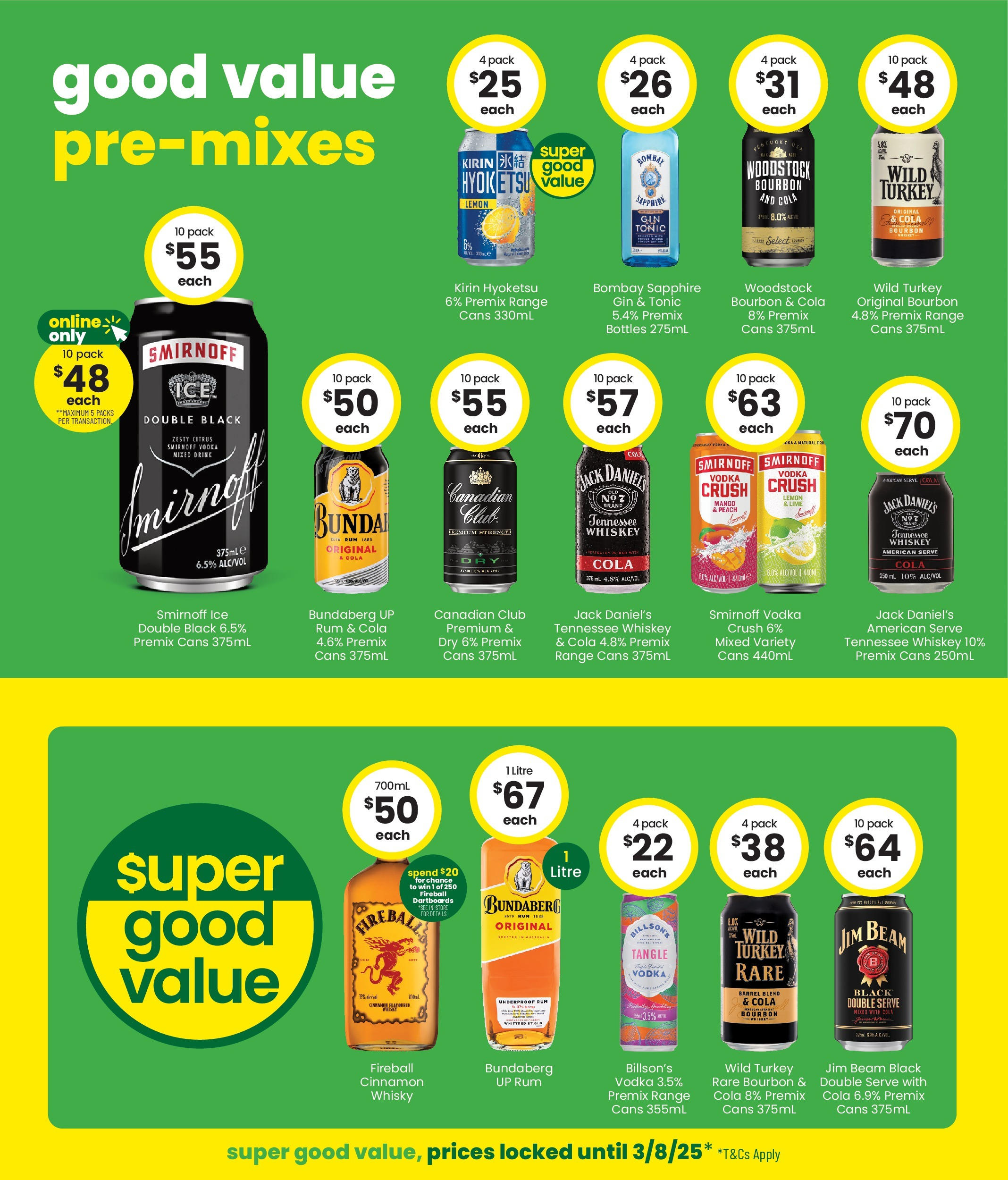 The Bottle-O Catalogue Wickham - 09/06/2025 > weekly / monthly specials | Page: 6 | Products: Queues de langouste, Rum, Gousse de vanille, Eau minerale naturelle Volvic