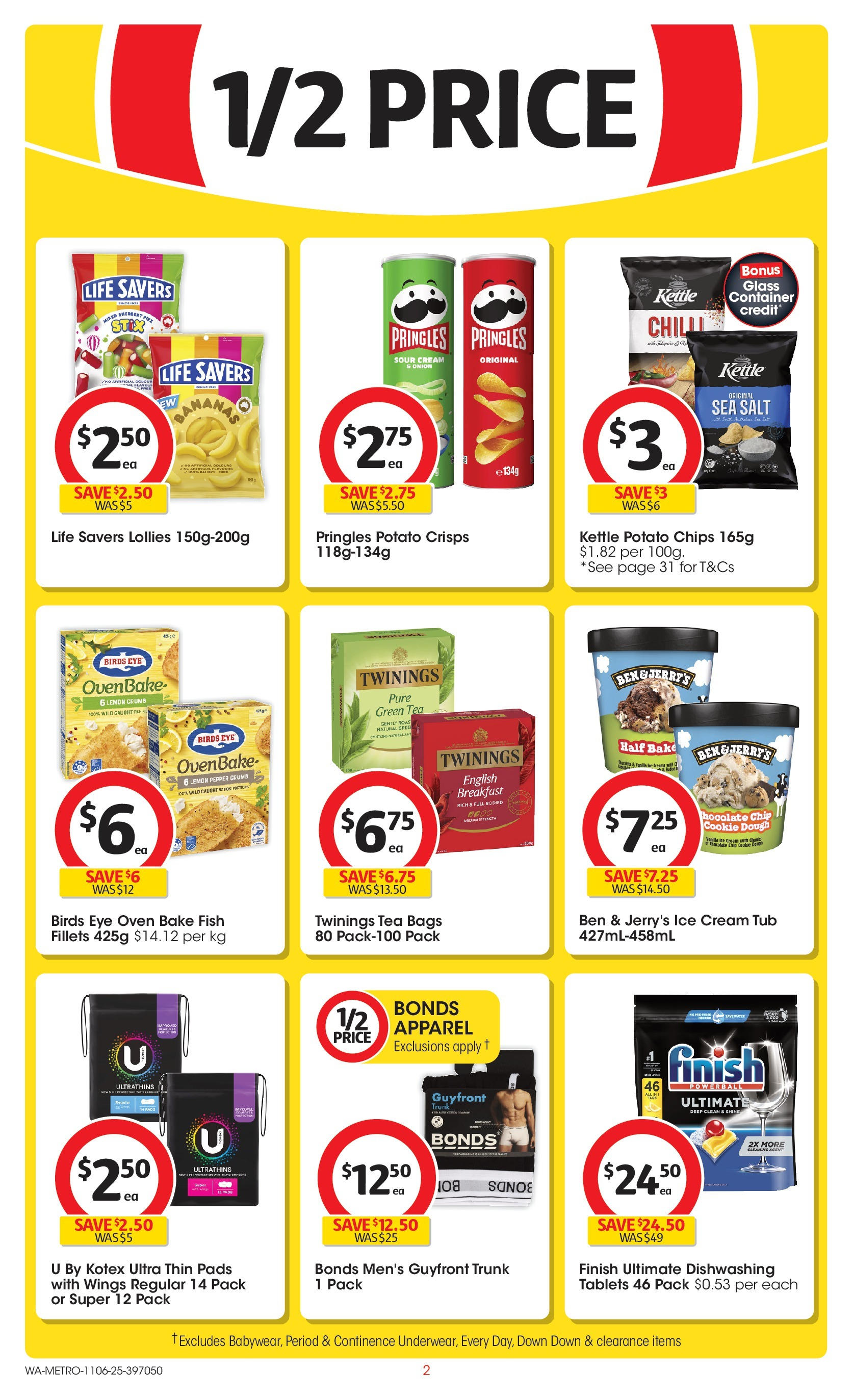 ﻿﻿Coles catalogue valid from 11/06/2025 > Online Australia | Page: 2 | Products: Ice cream, Salt, Chilli, Gousse de vanille