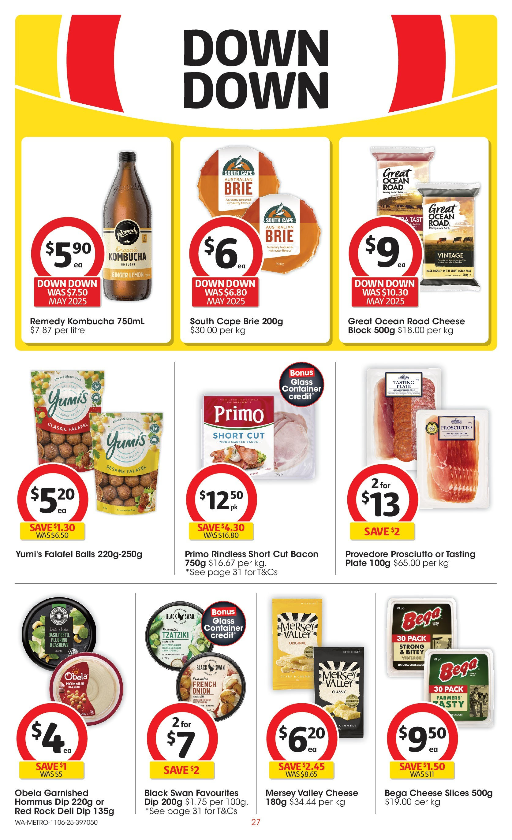 ﻿﻿Coles catalogue valid from 11/06/2025 > Online Australia | Page: 27 | Products: Rosier, Cheese, Lemon, Vileda kit lavage