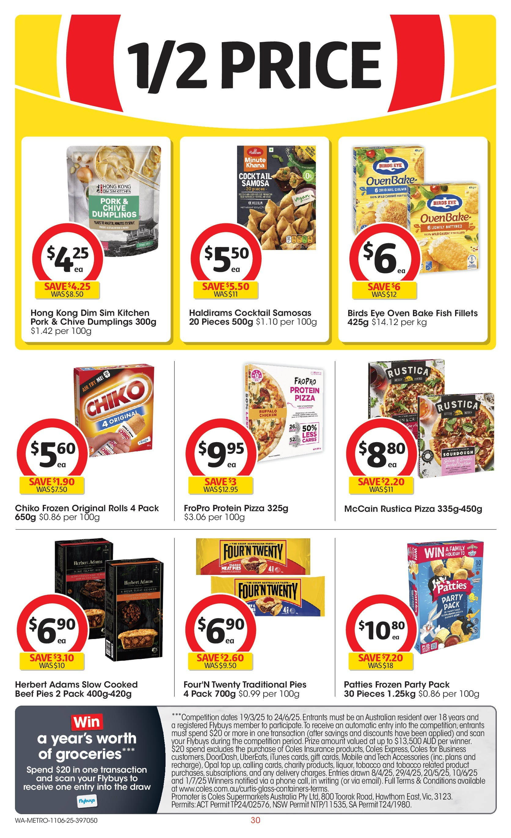 ﻿﻿Coles catalogue valid from 11/06/2025 > Online Australia | Page: 30 | Products: Pork, Fish, Opal, Accessories