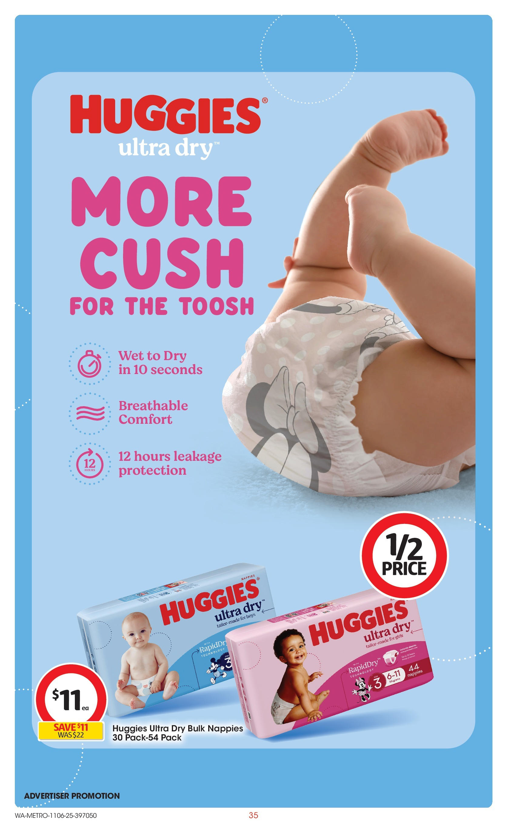 ﻿﻿Coles catalogue valid from 11/06/2025 > Online Australia | Page: 35 | Products: Nappies