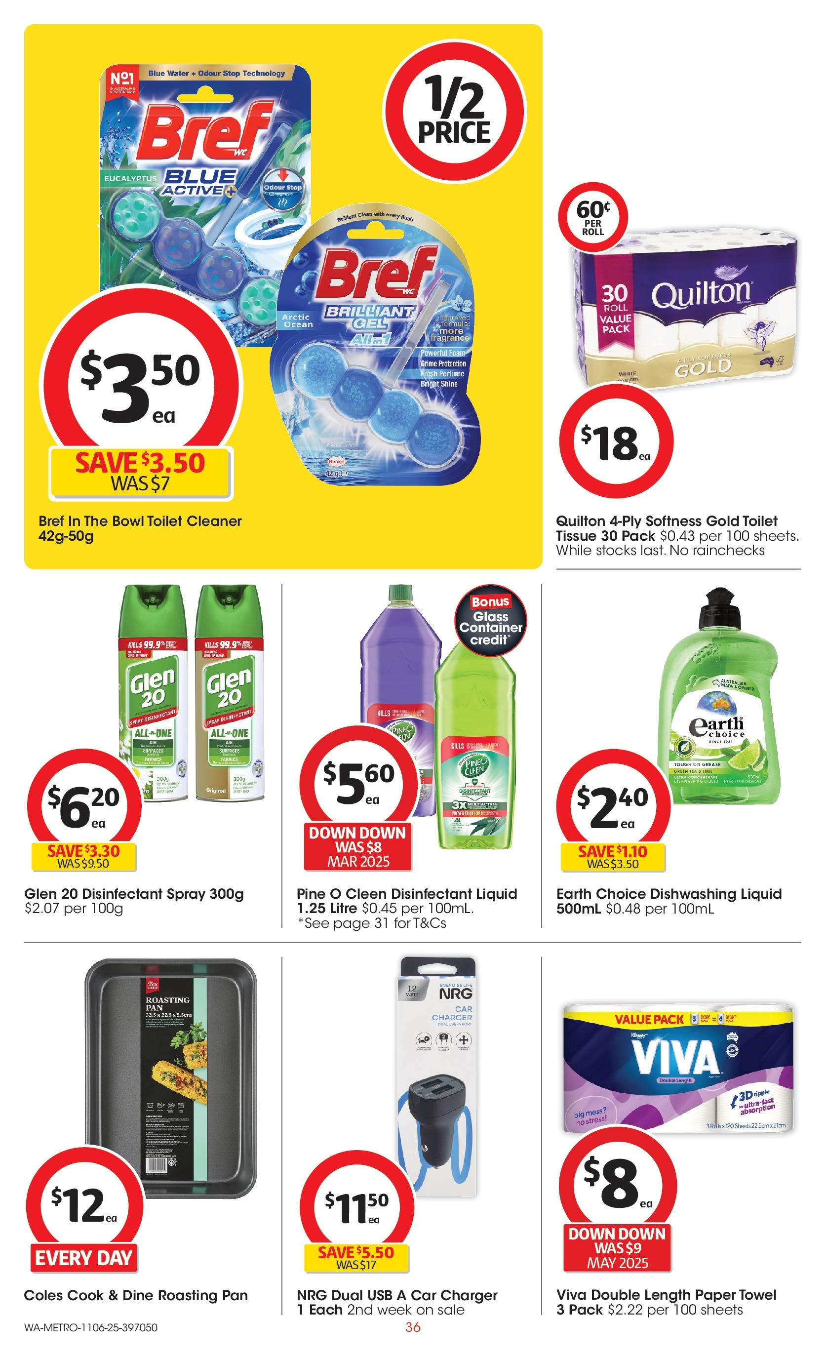﻿﻿Coles catalogue valid from 11/06/2025 > Online Australia | Page: 36 | Products: Charger, Perfume, Lime, Machine à glaçon