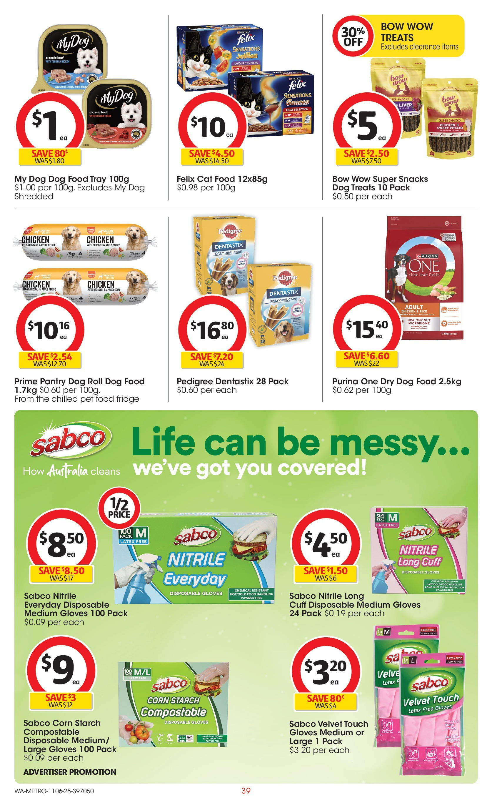 ﻿﻿Coles catalogue valid from 11/06/2025 > Online Australia | Page: 39 | Products: Cuisses de grenouille, Bouteille de gaz propane, Rice, Gloves