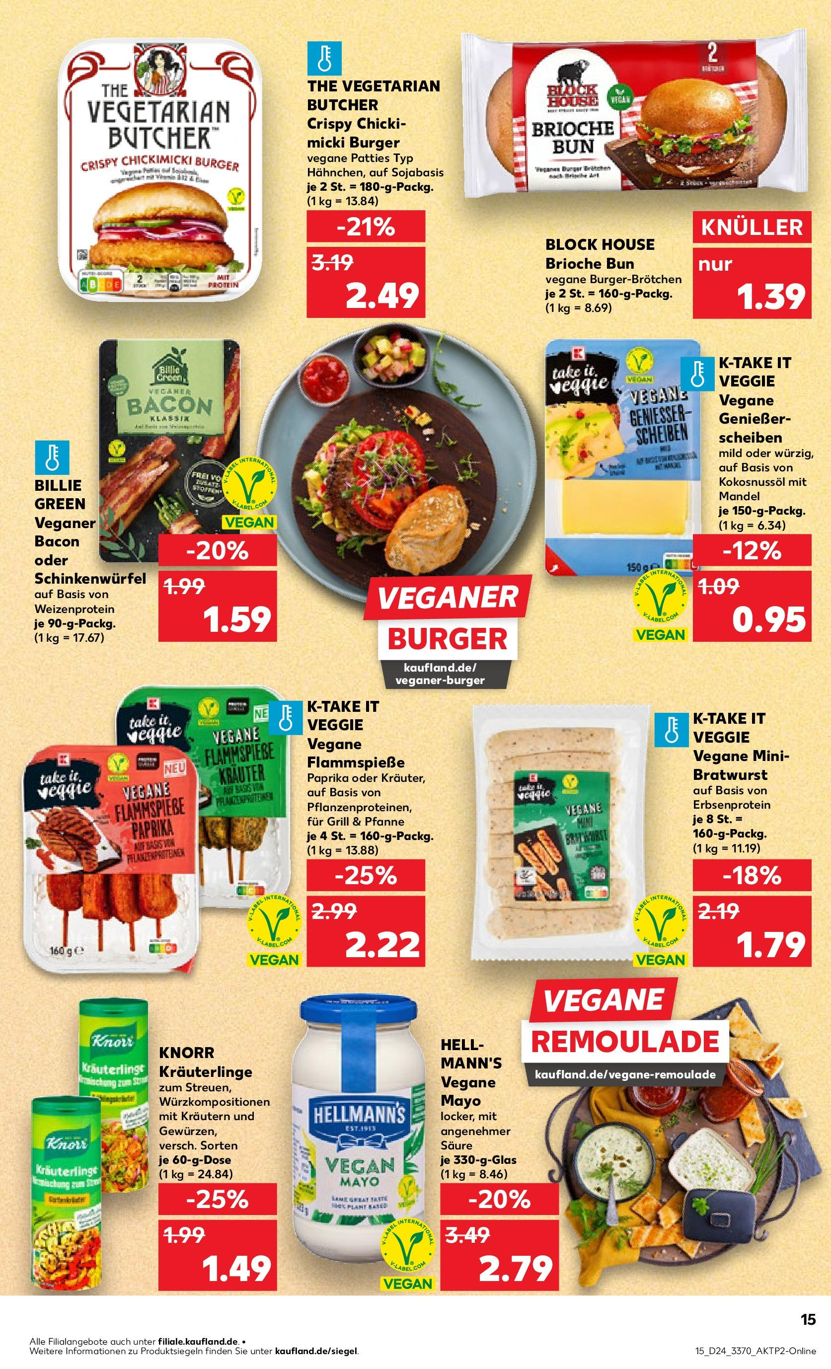 Prospekt Kaufland ab 11.06.2025 » Angebote Online zum Blättern | Seite: 15 | Produkte: Grill, Bratwurst, Knorr, Paprika