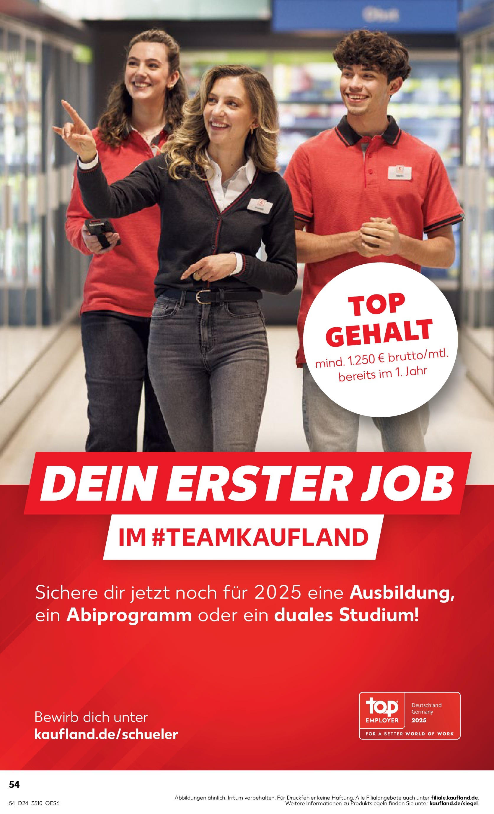 Prospekt Kaufland ab 11.06.2025 » Angebote Online zum Blättern | Seite: 54