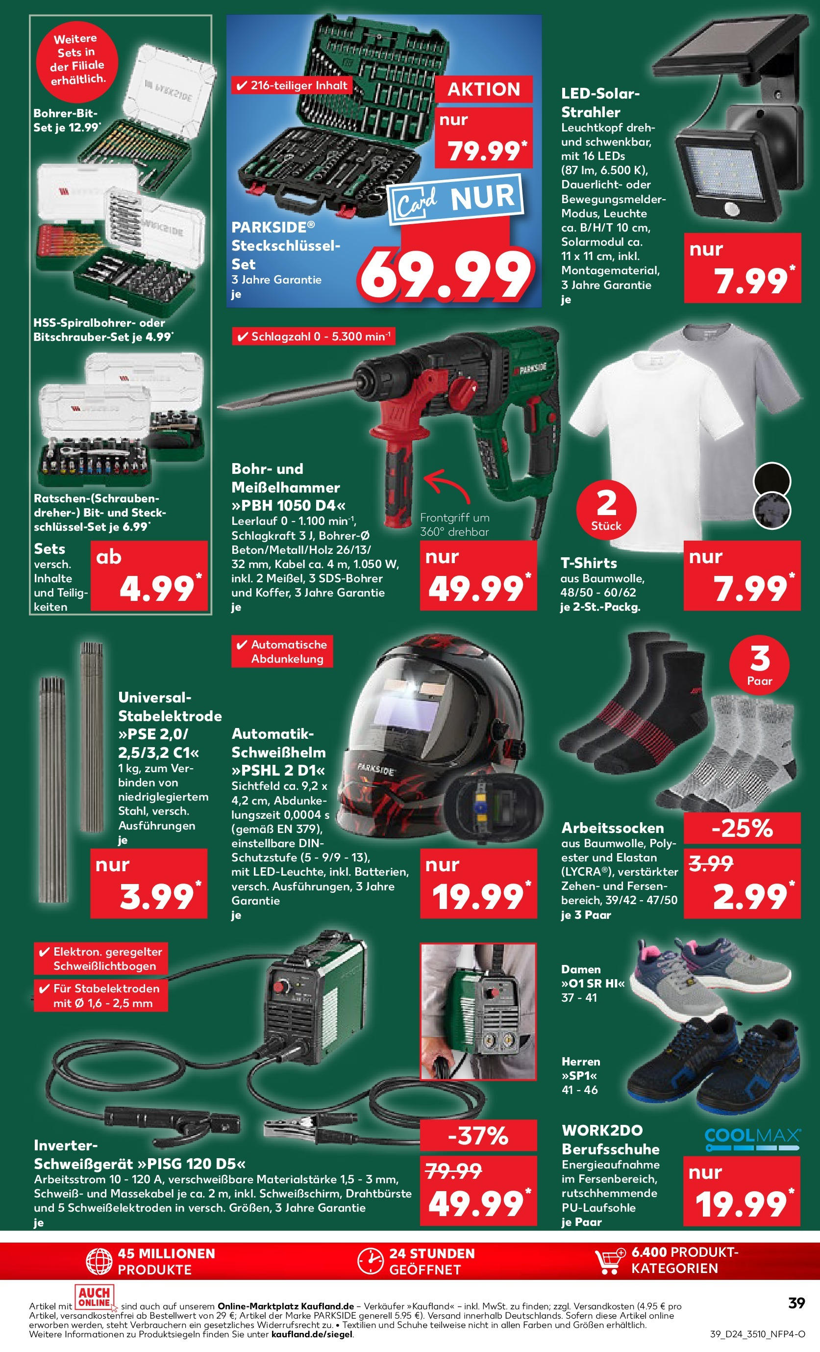 Prospekt Kaufland ab 11.06.2025 » Angebote Online zum Blättern | Seite: 39 | Produkte: Kabel, T-Shirt
