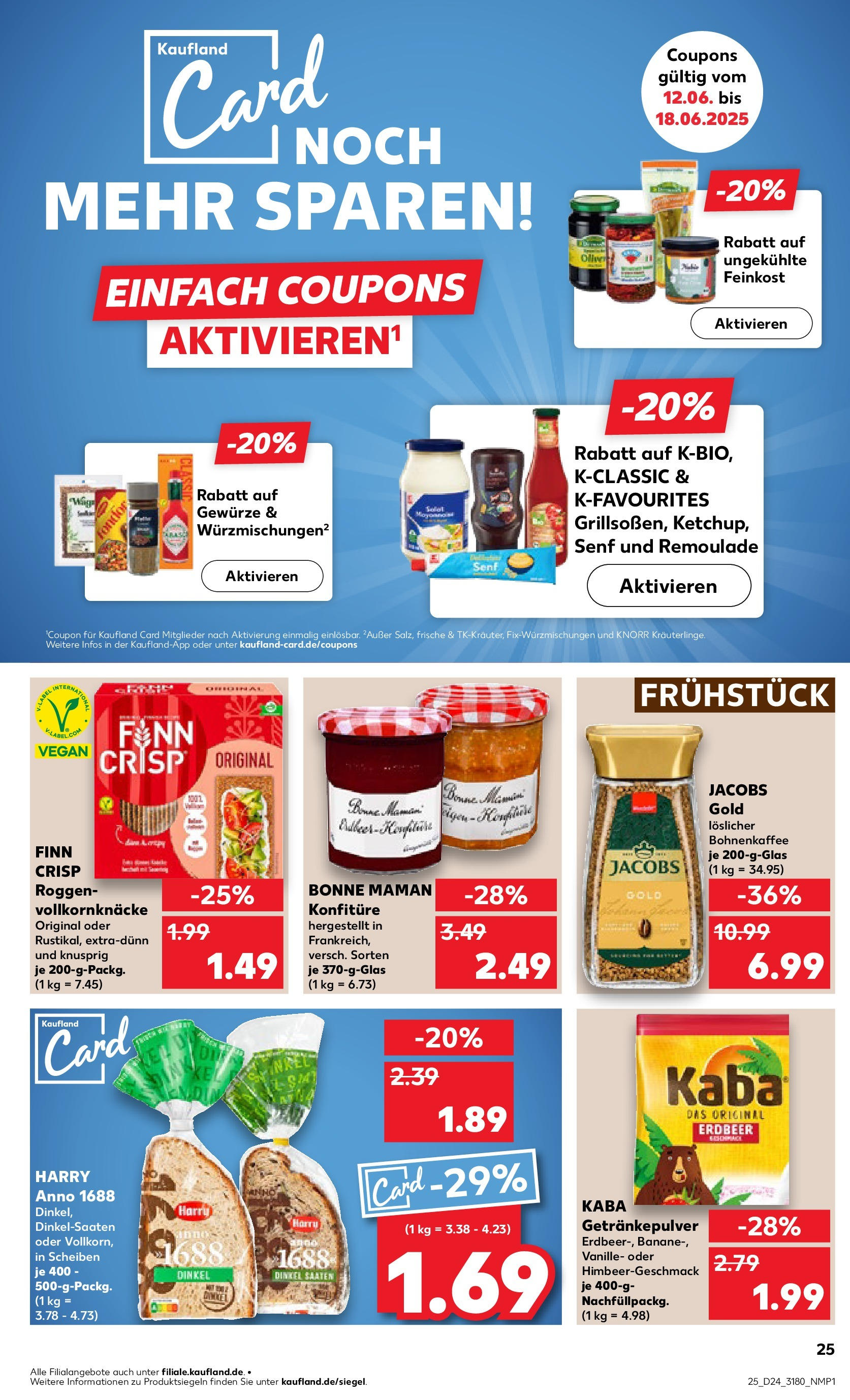 Prospekt Kaufland ab 11.06.2025 » Angebote Online zum Blättern | Seite: 25 | Produkte: Knorr, Gewürze, Bonne maman
