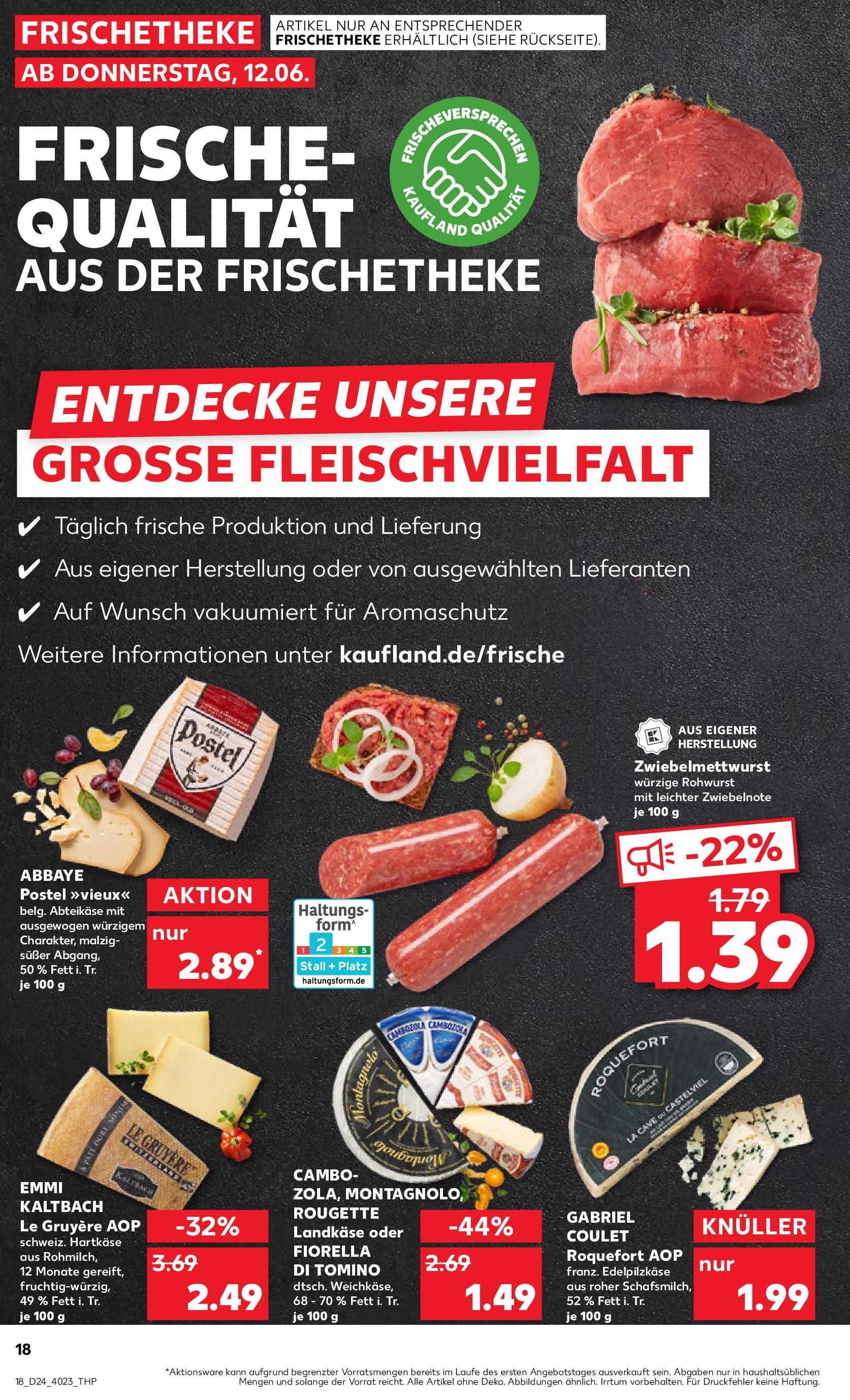 Prospekt Kaufland ab 11.06.2025 » Angebote Online zum Blättern | Seite: 18