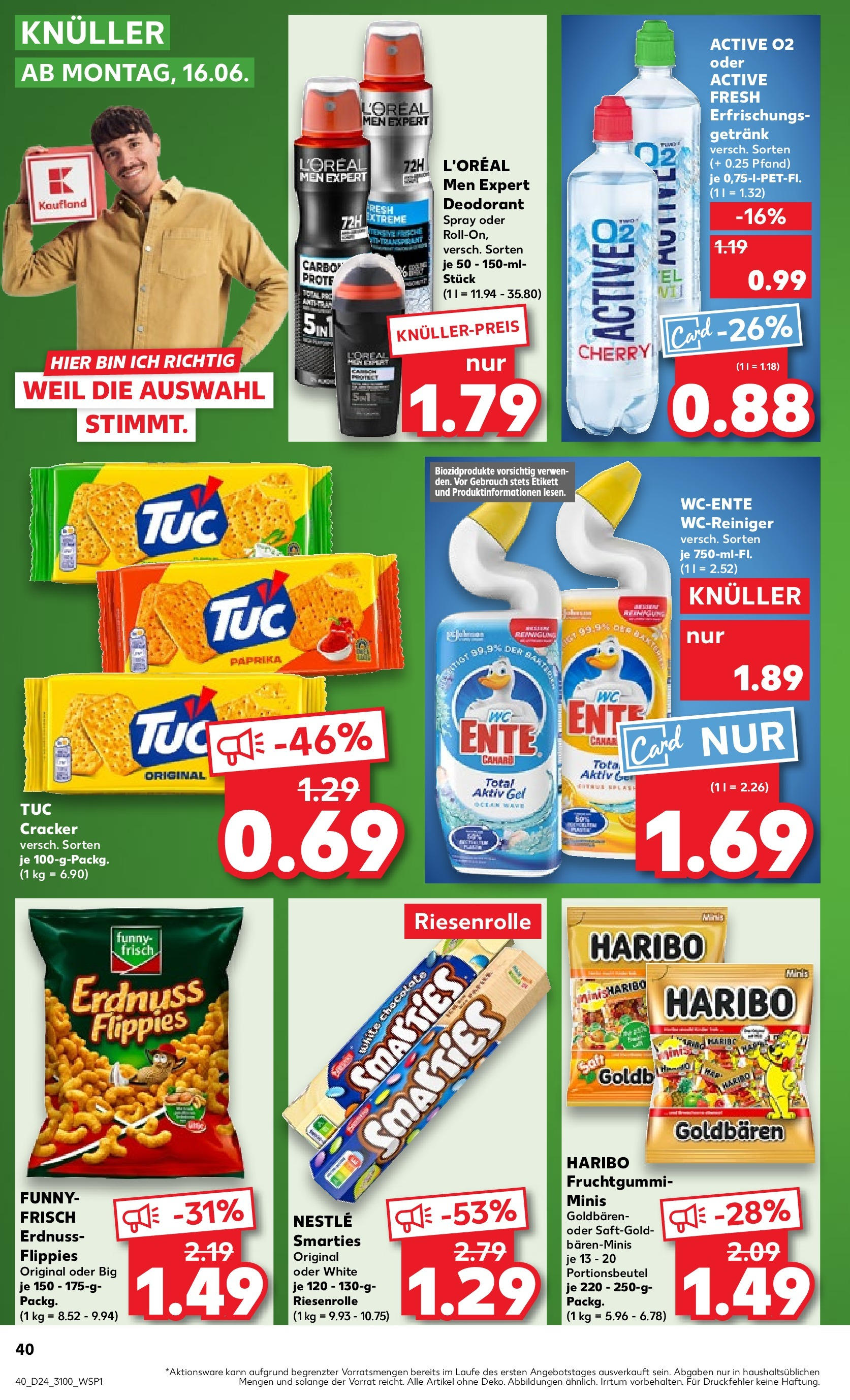 Prospekt Kaufland ab 11.06.2025 » Angebote und Werbung Online | Seite: 44 | Produkte: Haribo, Smarties, Saft, Ente Prospekt Kaufland ab 11.06.2025 » Angebote Online zum Blättern | Seite: 44 | Produkte: Haribo, Smarties, Saft, Ente