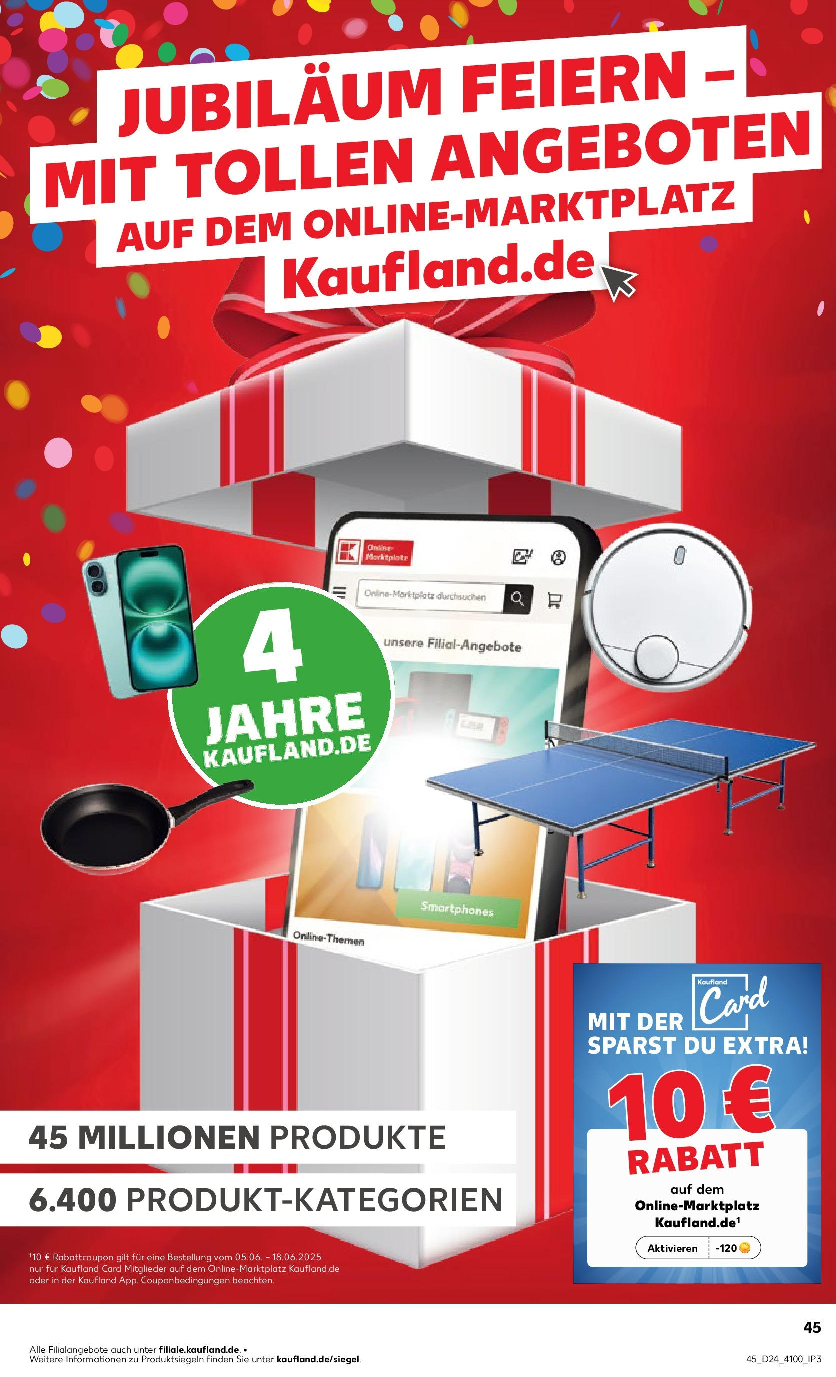 Prospekt Kaufland ab 11.06.2025 » Angebote Online zum Blättern | Seite: 45 | Produkte: Smartphones