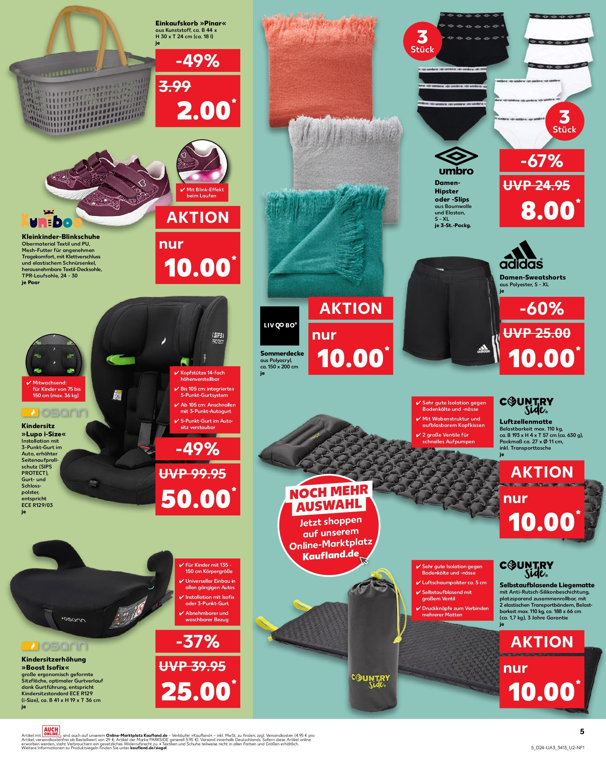 Prospekt Kaufland ab 11.06.2025 » Angebote und Werbung Online | Seite: 5 | Produkte: Kopfkissen Prospekt Kaufland ab 11.06.2025 » Angebote Online zum Blättern | Seite: 5 | Produkte: Kopfkissen