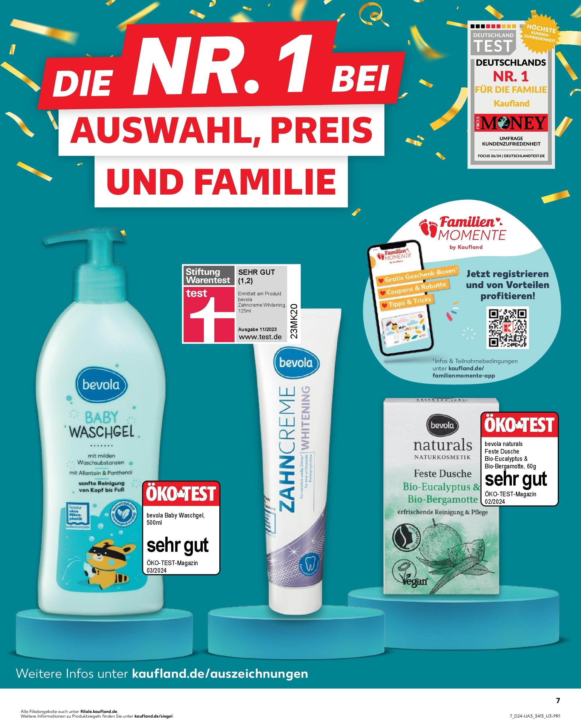 Prospekt Kaufland ab 11.06.2025 » Angebote und Werbung Online | Seite: 7 | Produkte: Dusche, Shower Gel Prospekt Kaufland ab 11.06.2025 » Angebote Online zum Blättern | Seite: 7 | Produkte: Dusche, Shower Gel
