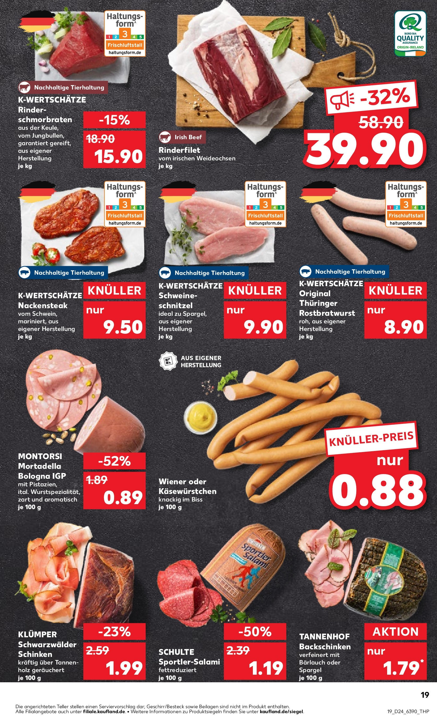Prospekt Kaufland ab 15.06.2025 » Angebote und Werbung Online | Seite: 38 | Produkte: Rinderfilet, Spargel, Salami, Schinken Prospekt Kaufland ab 15.06.2025 » Angebote Online zum Blättern | Seite: 38 | Produkte: Rinderfilet, Spargel, Salami, Schinken