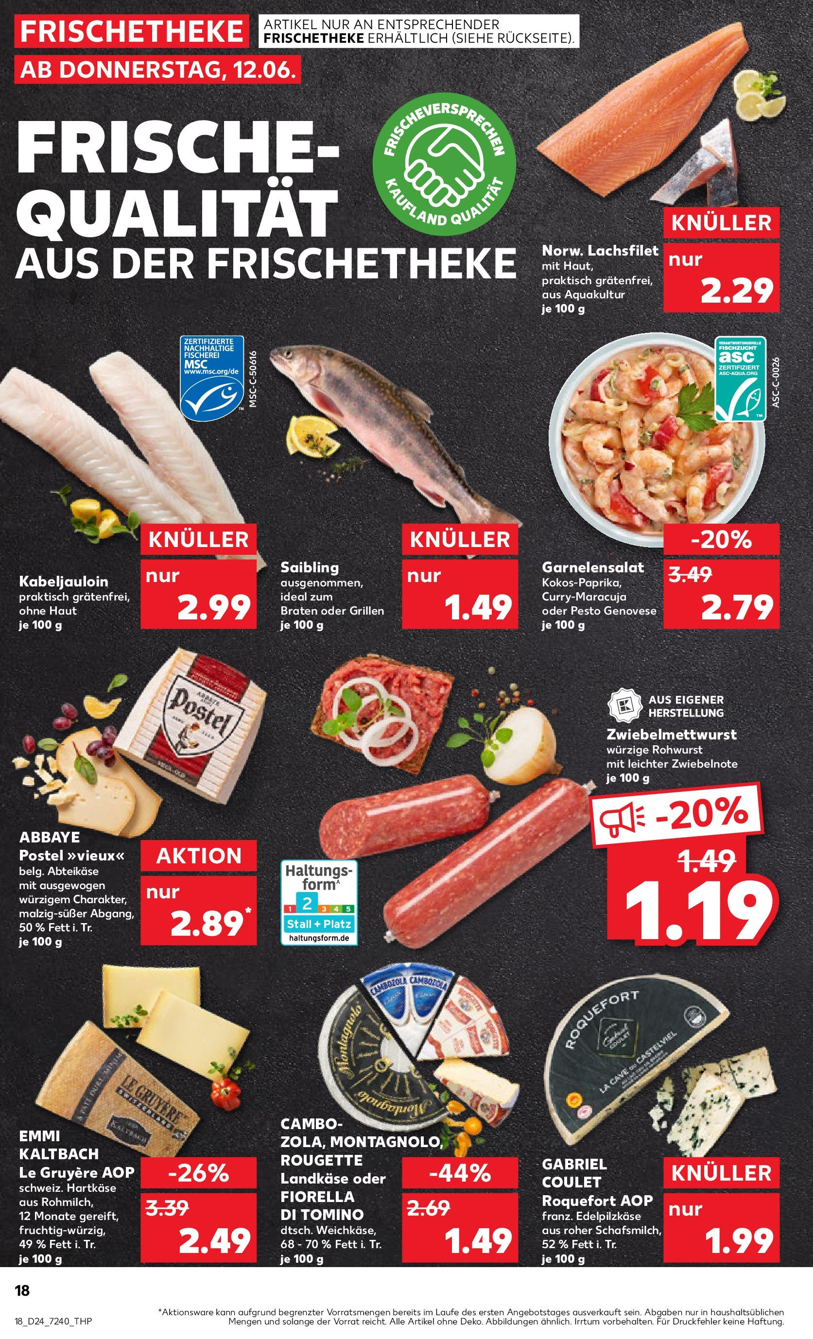Prospekt Kaufland ab 11.06.2025 » Angebote Online zum Blättern | Seite: 18