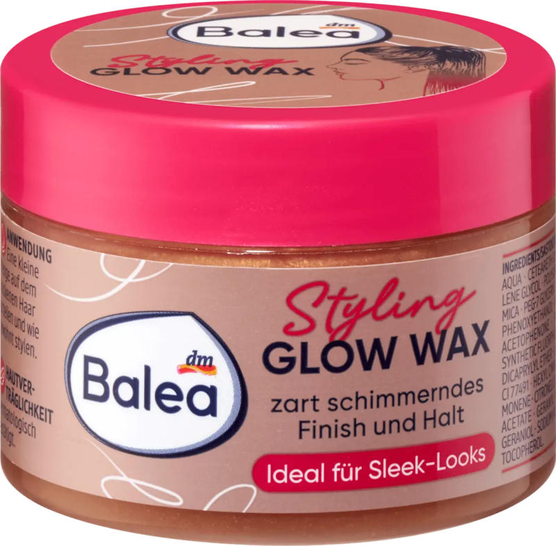 Balea Haarwachs Glow Wax