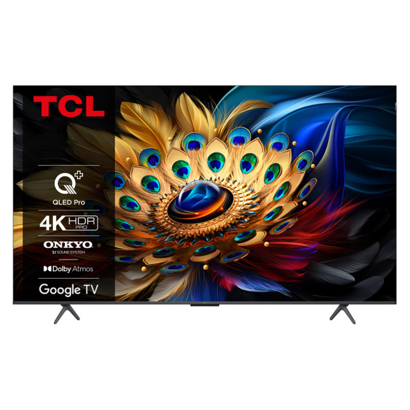 Телевизор TCL 98C61B 4K Ultra HD QLED SMART TV, GOOGLE TV, 98.0 ", 248.0 см