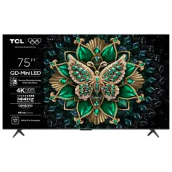 Телевизор TCL 75MQLED75K 4K Ultra HD MINI LED SMART TV, GOOGLE TV, 75.0 ", 189.0 см