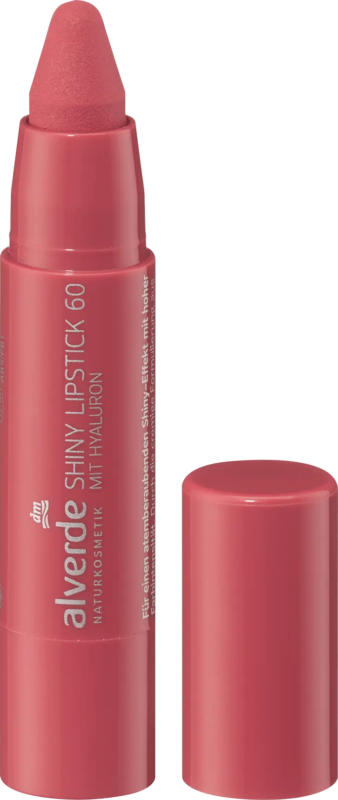 alverde NATURKOSMETIK Lippenstift Shiny 60