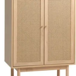 JYSK Dulap HALMSTAD 2 uși poliratan/stejar cald