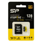 Технополис Карта памет SILICON POWER INSPIRE 128GB КЛАС C10, UHS-I U3,V30,A1 - до 26-06-25