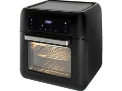Clatronic FR 3747 H Heißluftfritteuse (11 l, 1500 Watt, Schwarz)