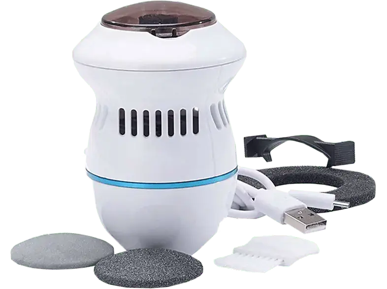 Media Shop Pedi Vac Elektrischer Hornhautentferner mit Absaugfunktion 19584