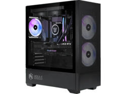 JOULEPerformANCE L1134980 High End Gaming PC, AMD Ryzen 7 9800X3D Prozessor, 32 GB RAM, 3 TB SSD, GeForce RTX™ 5070, Windows 11 Home, Schwarz
