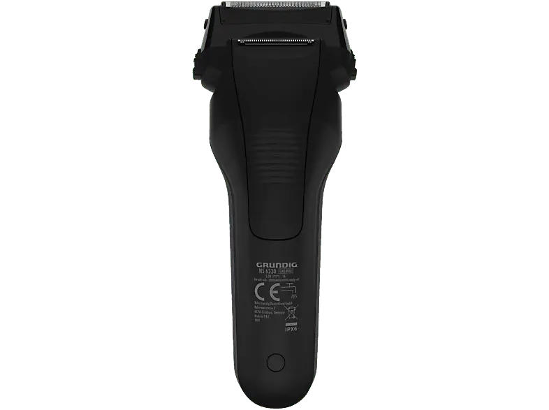 GRundIG MS 6330 Rasierer (Netz-/Akkubetrieb, Schwarz, 3-fach Schneidsystem (Folie-Messer-Folie))