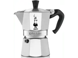 Bialetti 1162 Moka Express 3-Tassen Aluminium; Espressokocher