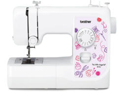 Brother KE14S Little Angel 14-Stiche Nähmaschine, mit Fingerschutz (50 Watt, 4 Stufen)