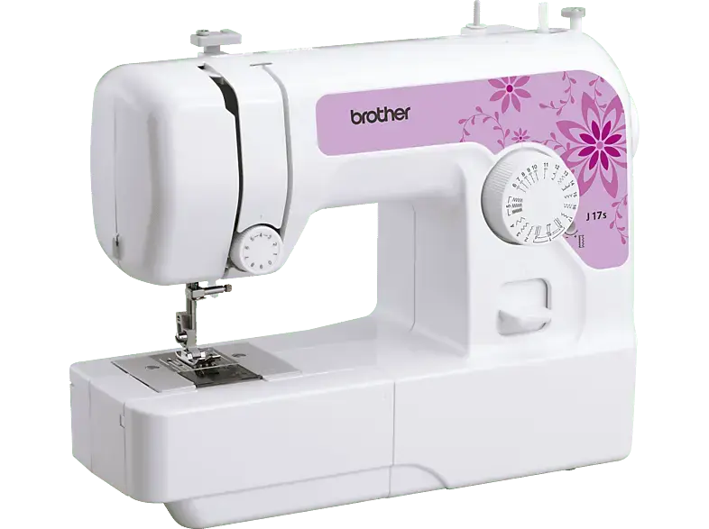 Brother J17S 17-Stiche Nähmaschine (50 Watt, 4 Stufen)