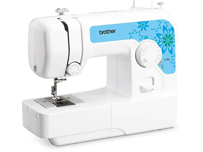 Brother J14S 14-Stiche Nähmaschine (50 Watt, 4 Stufen)